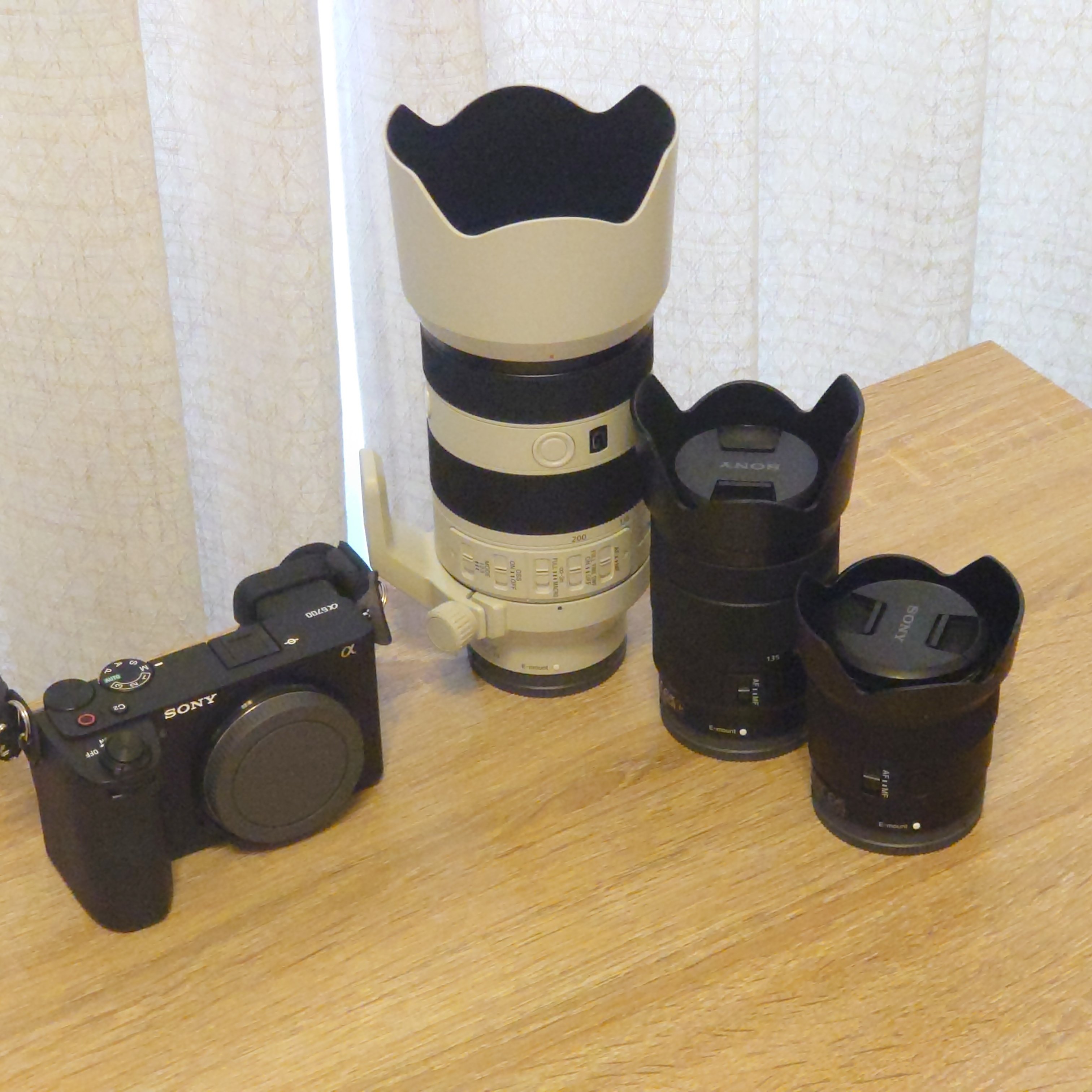 SONY α6700 お迎え半年記念☆ 手持ちの機材を紹介するコーナー