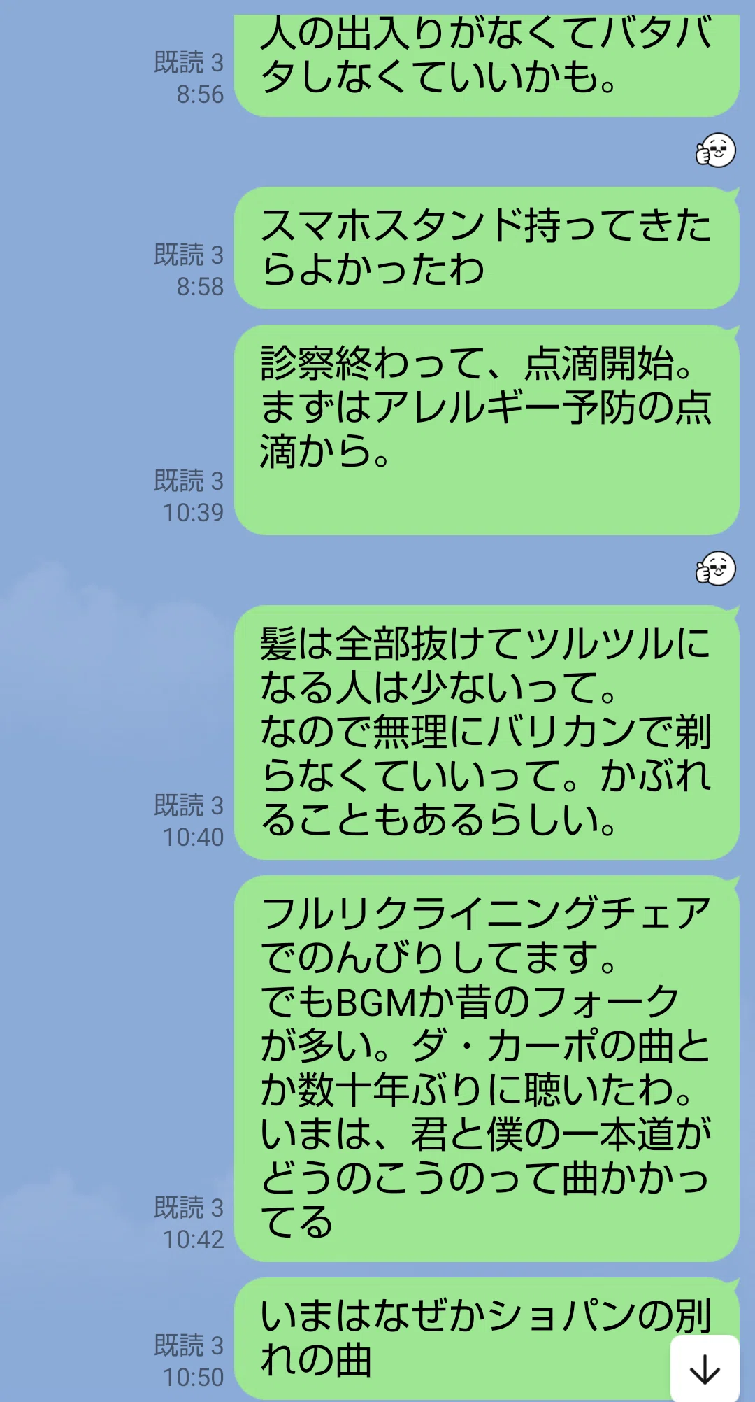 Bye-bye Breast Cancer VOL 1☆ Docetaxel Chapter (7) 2nd Cycle｜yuka