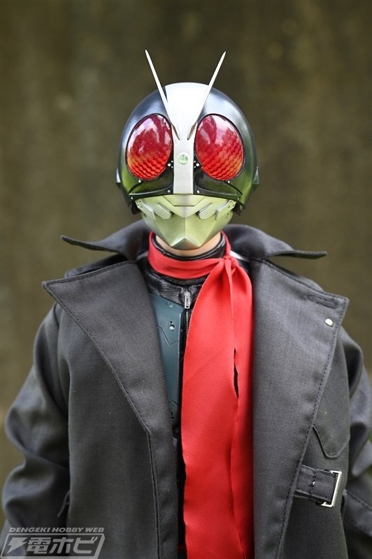 布製コート着用！『シン・仮面ライダー』仮面ライダー第2号が全高約50