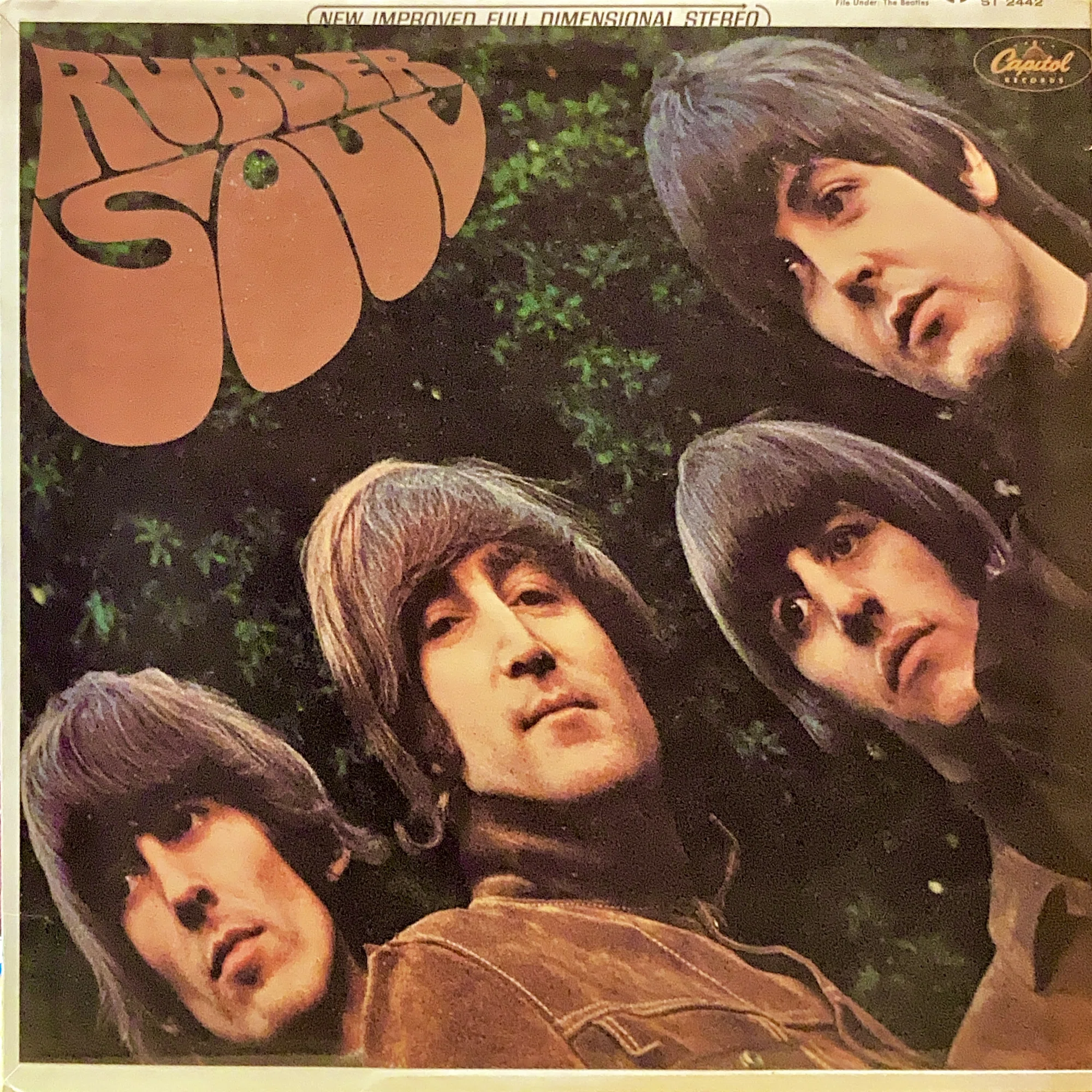 The Beatles『Rubber Soul』の再発アメリカ盤LP（Apple/Capitol ST 
