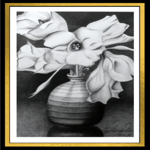 初心者向け花の、デッサン・鉛筆画を簡単にマスターする方法とは