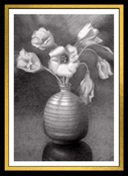 初心者向け花の、デッサン・鉛筆画を簡単にマスターする方法とは