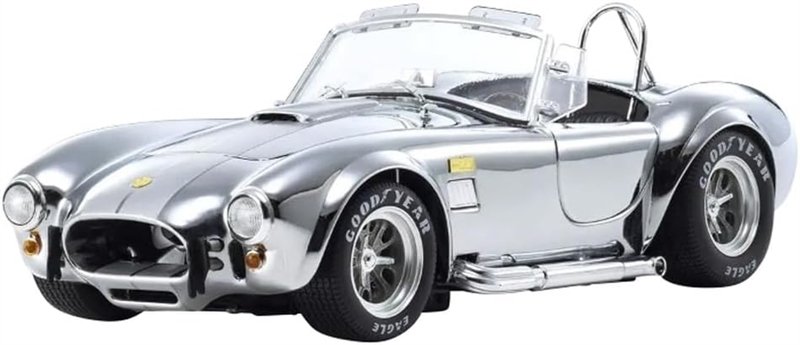京商からミラーポリッシュのシェルビー コブラ 427S/Cが1/18・1/12