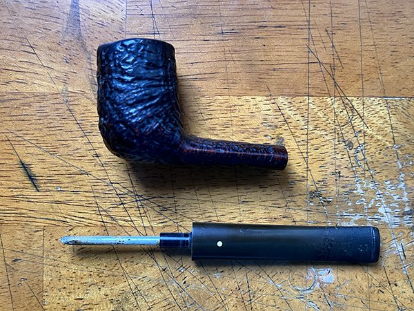 DUNHILL / SHELL / PATENT No.417574/34 / 104 / 47年｜Bull