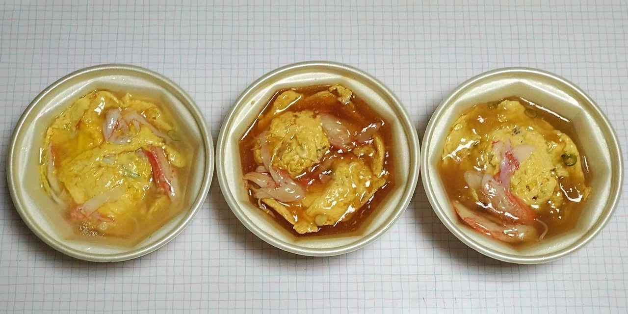 トリビア】餃子の王将の「天津飯」は東西で味は違い👀東日本の餡は3