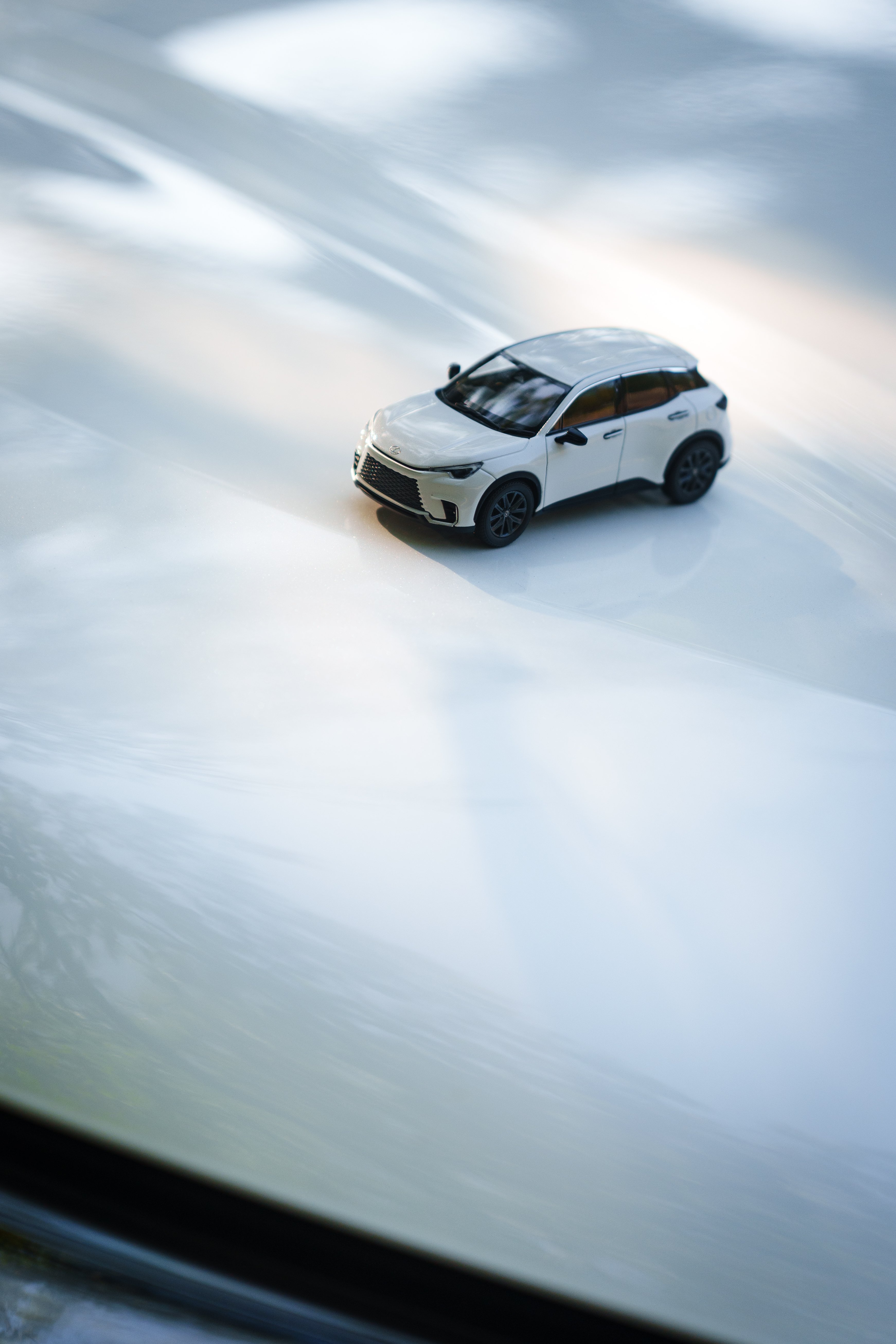 m*a様 LBX ミニチュアモデル ホワイト LEXUS LBX (ソニッククオーツ) (ミニカー) - ホビーサーチ ミニカー