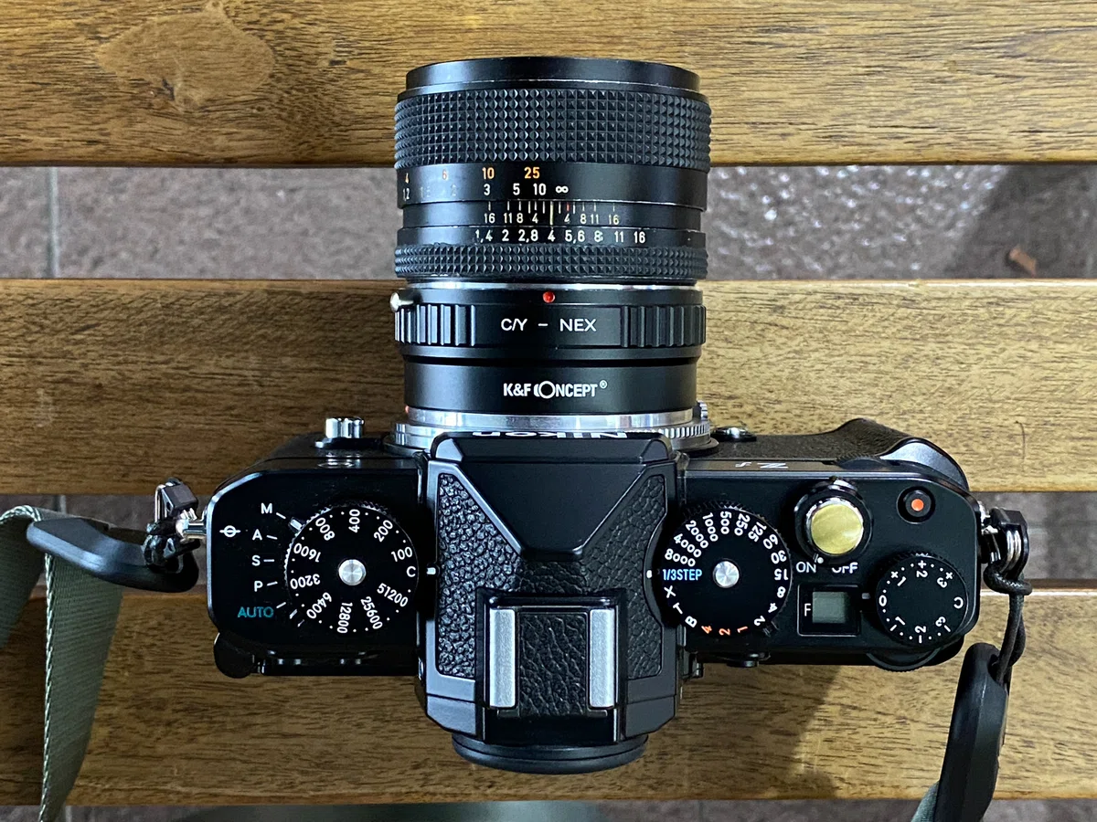 マウントアダプターで遊ぼう【第二回：コンタックス Carl Zeiss Planar 