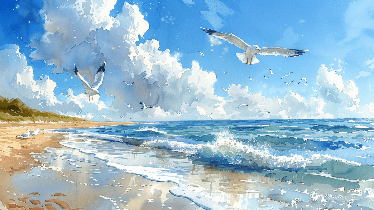 Midjourney v6.1】癒しの風景画を描いてみよう #画像生成AI