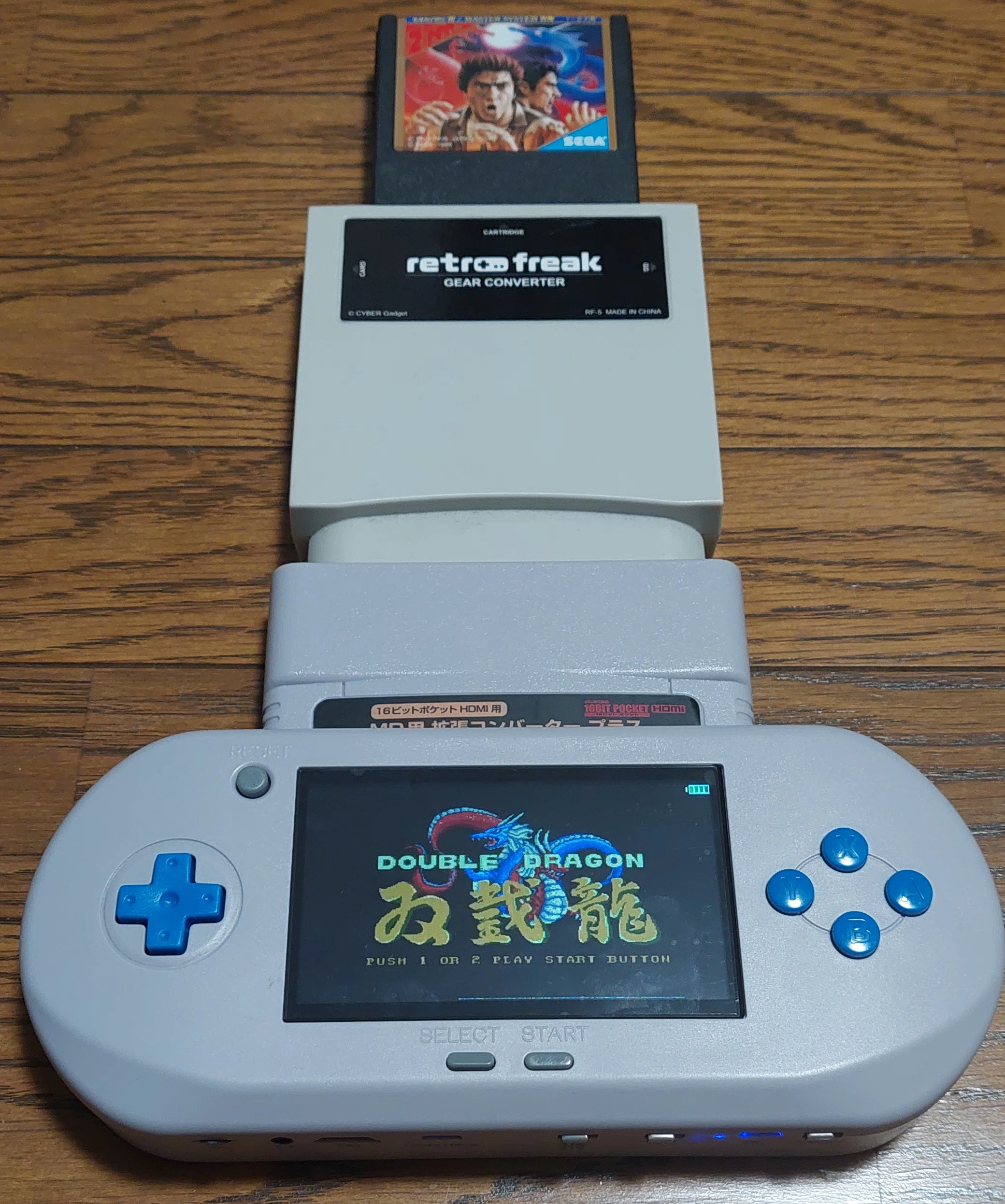 16ビットポケットHDMI ジャンク品 16BIT POCKET HDMI SFC用互換機