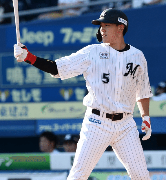 プロ使用品】安田尚憲 千葉ロッテマリーンズ スパイク ミズノプロ 支給