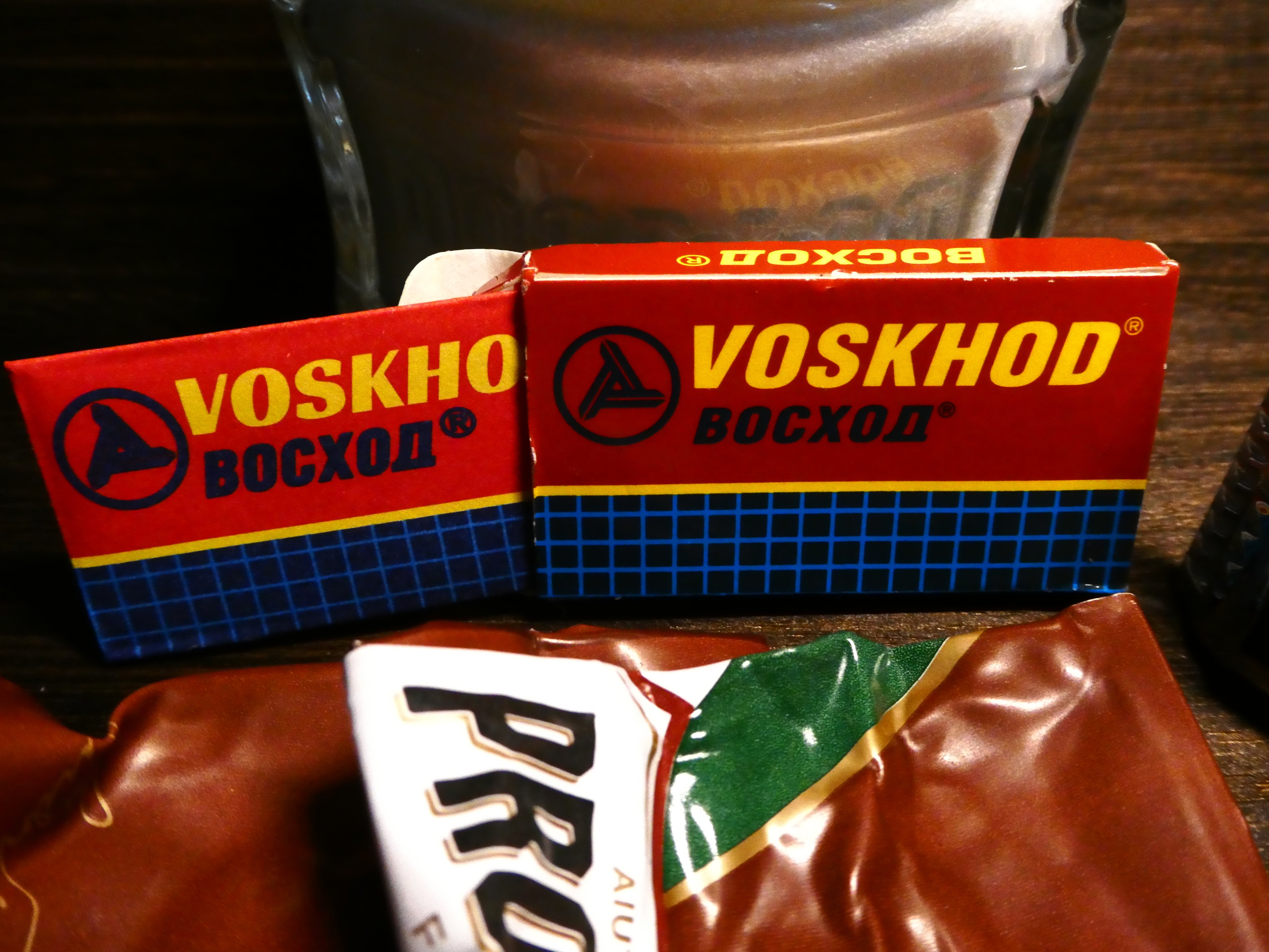 ひげそり」試そう替刃 VOSKHOD ボスホート｜でんちゅう