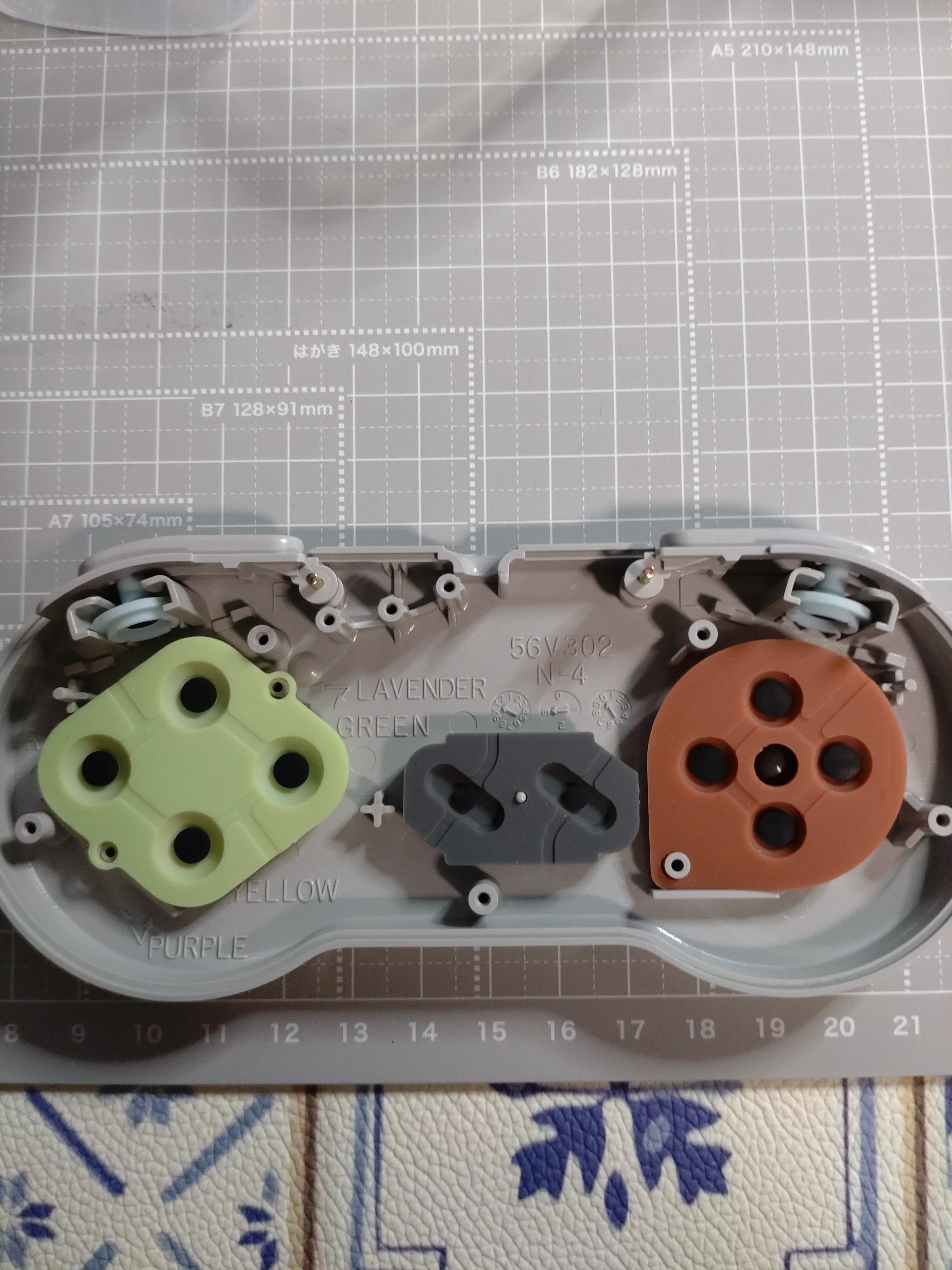 コントローラーセット　清掃して綺麗にお渡しします やっとスーパーファミコンのコントローラーを掃除してみたよ。｜とみぃ