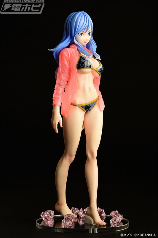 ジュビアロクサー　オルカトイズ フィギュア　フェアリーテイル FAIRY TAIL』より、ジュビア・ロクサーがセクシーなビキニ姿で