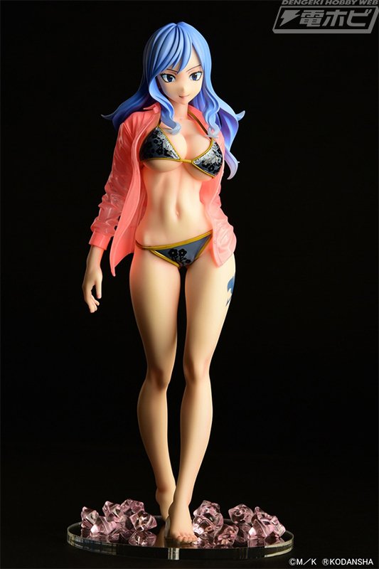 FAIRY TAILジュビア フィギュア 水着 ビキニ FT フェアリーテイル FAIRY TAIL」に登場するジュビア・ロクサーを水着姿で立体化した