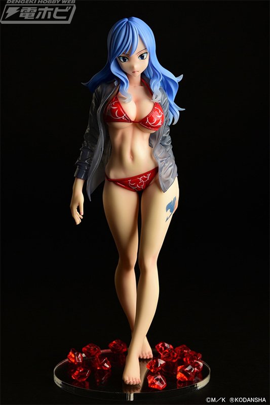 FAIRY TAILジュビア フィギュア 水着 ビキニ FT フェアリーテイル FAIRY TAIL」に登場するジュビア・ロクサーを水着姿で立体化した