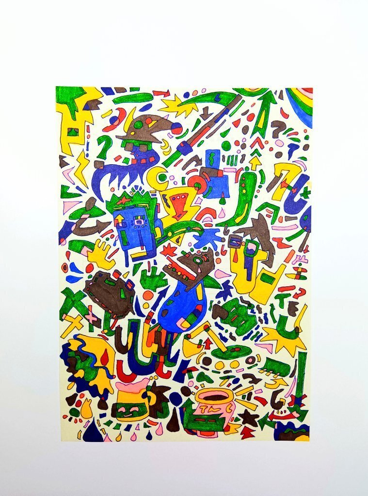 昔僕が描いた絵