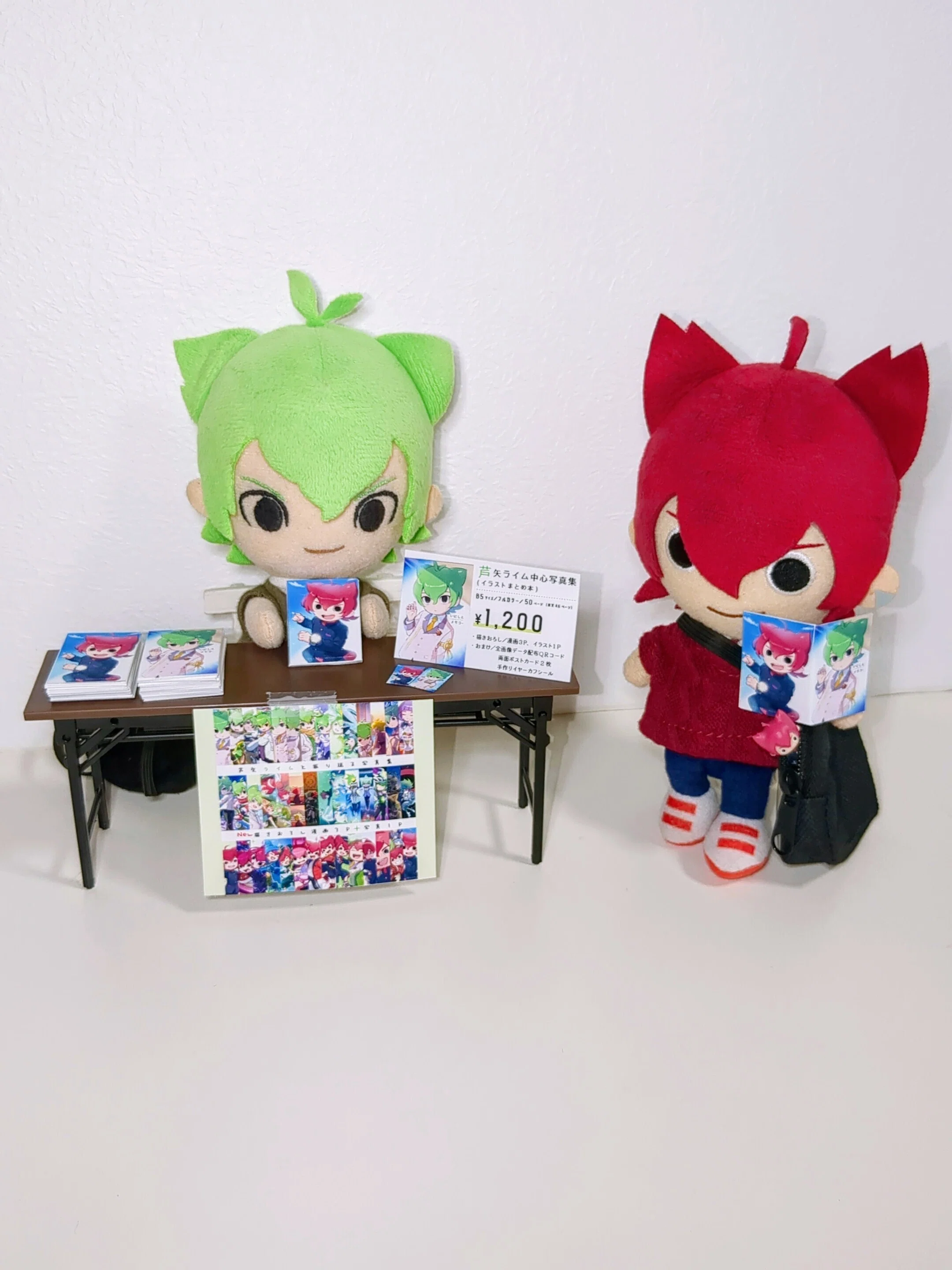 写真集としてイラストまとめ本を全力で作ってみた｜ふりゅ翔