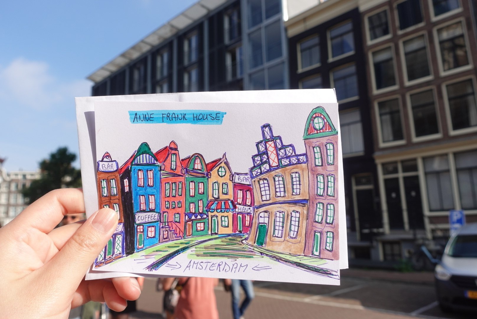 アンネフランクの家と風車のまちへゆっくり澄んだ旅｜おにくちゃん