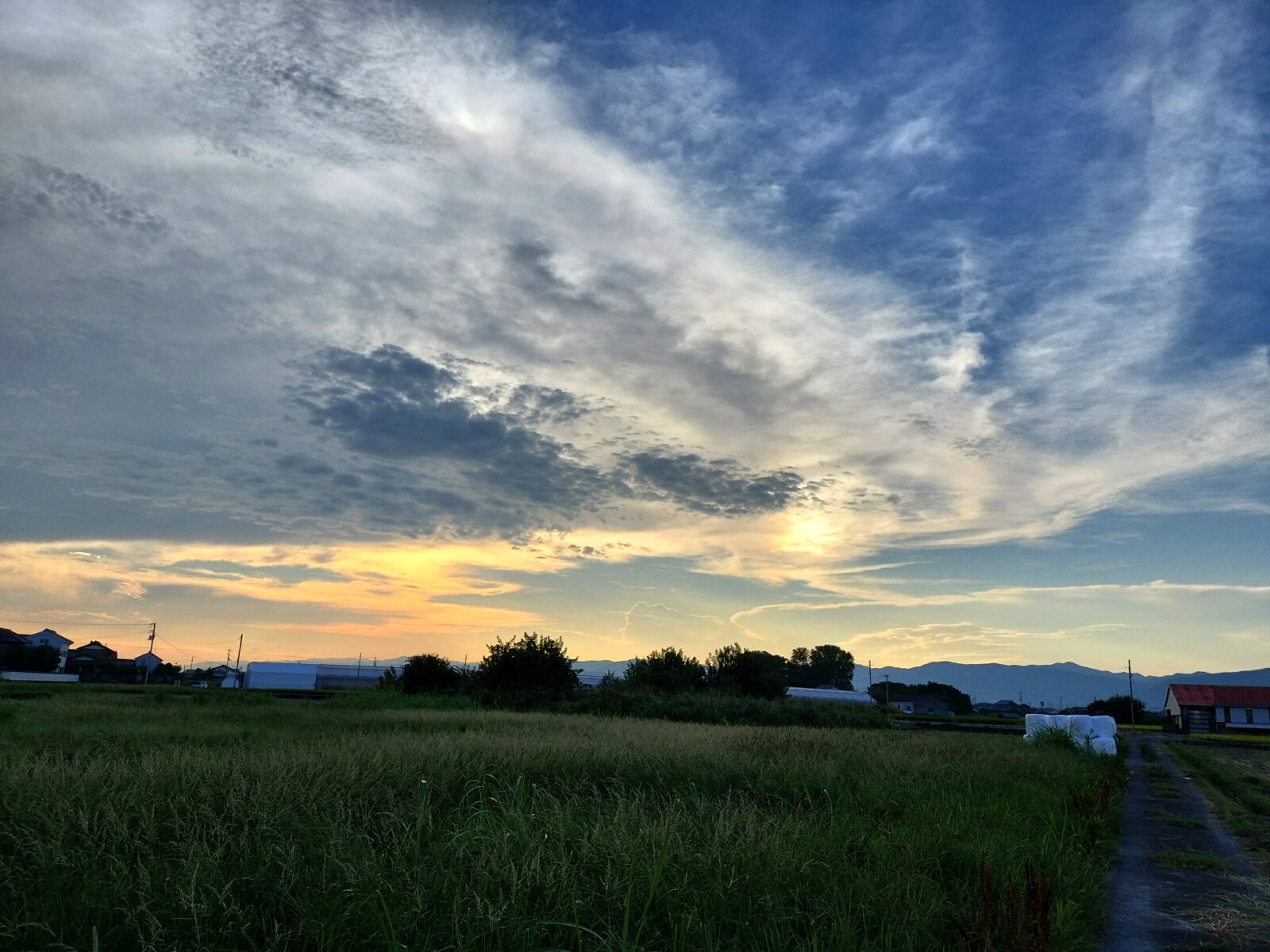 夏のオーガスト：8月の雲と、太陽が2つある星｜yoshino