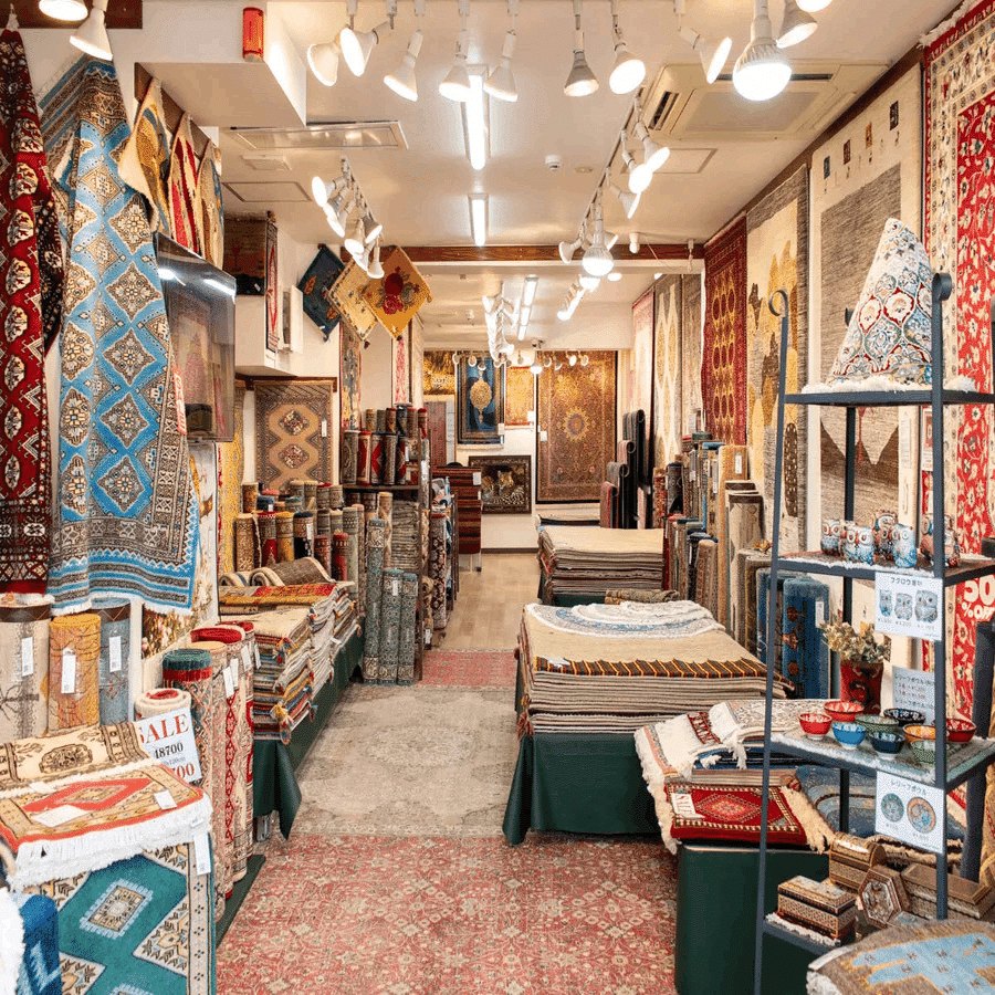 パキスタン絨毯 オンラインストアに掲載しました｜SATHI RUGS | 手織り