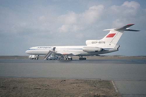 ツポレフのTu-154で日本海を渡りロシア極東に行った｜yamadama