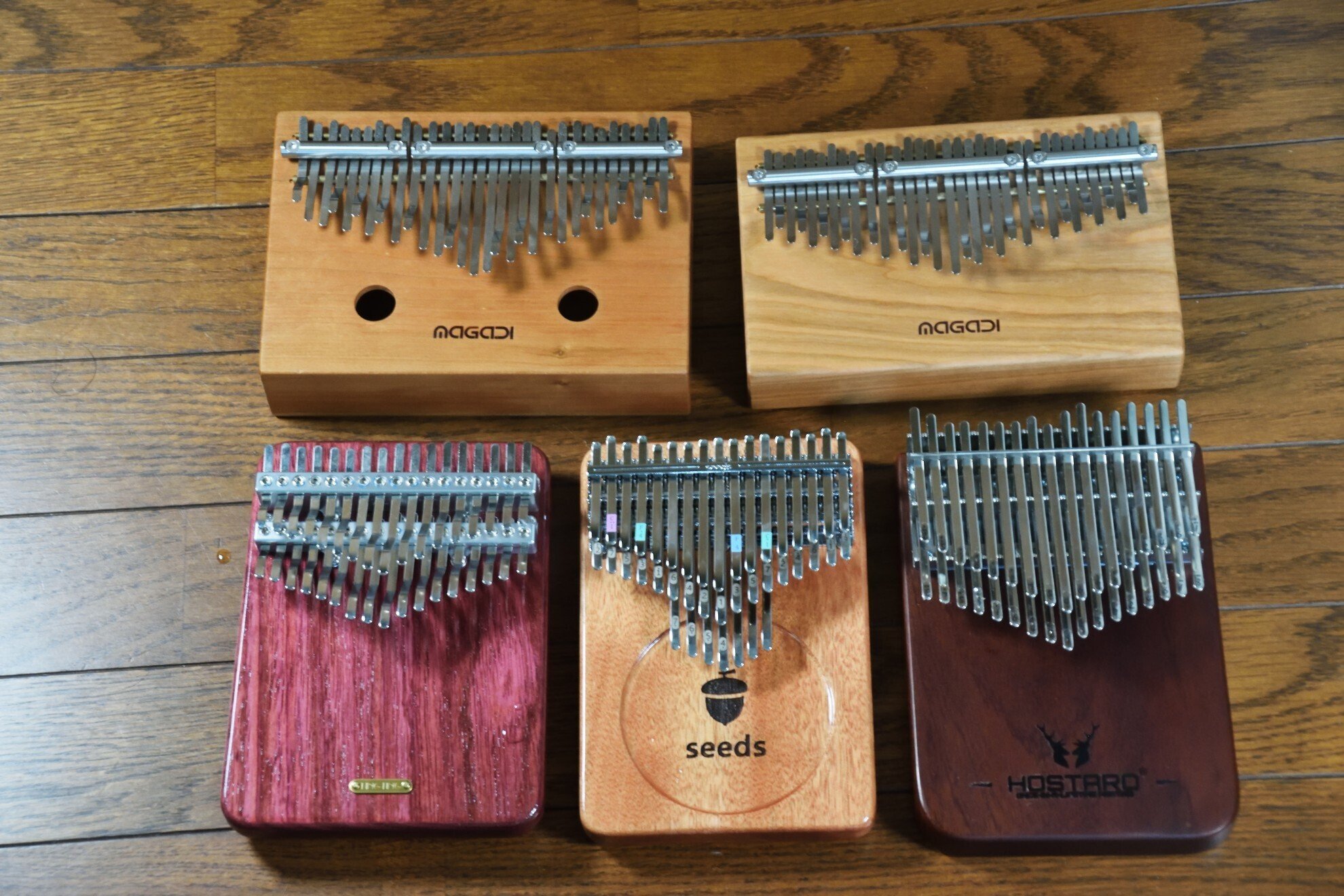 MAGADI カリンバ 22音（卡林巴Past to Future Reverbs Kalimba