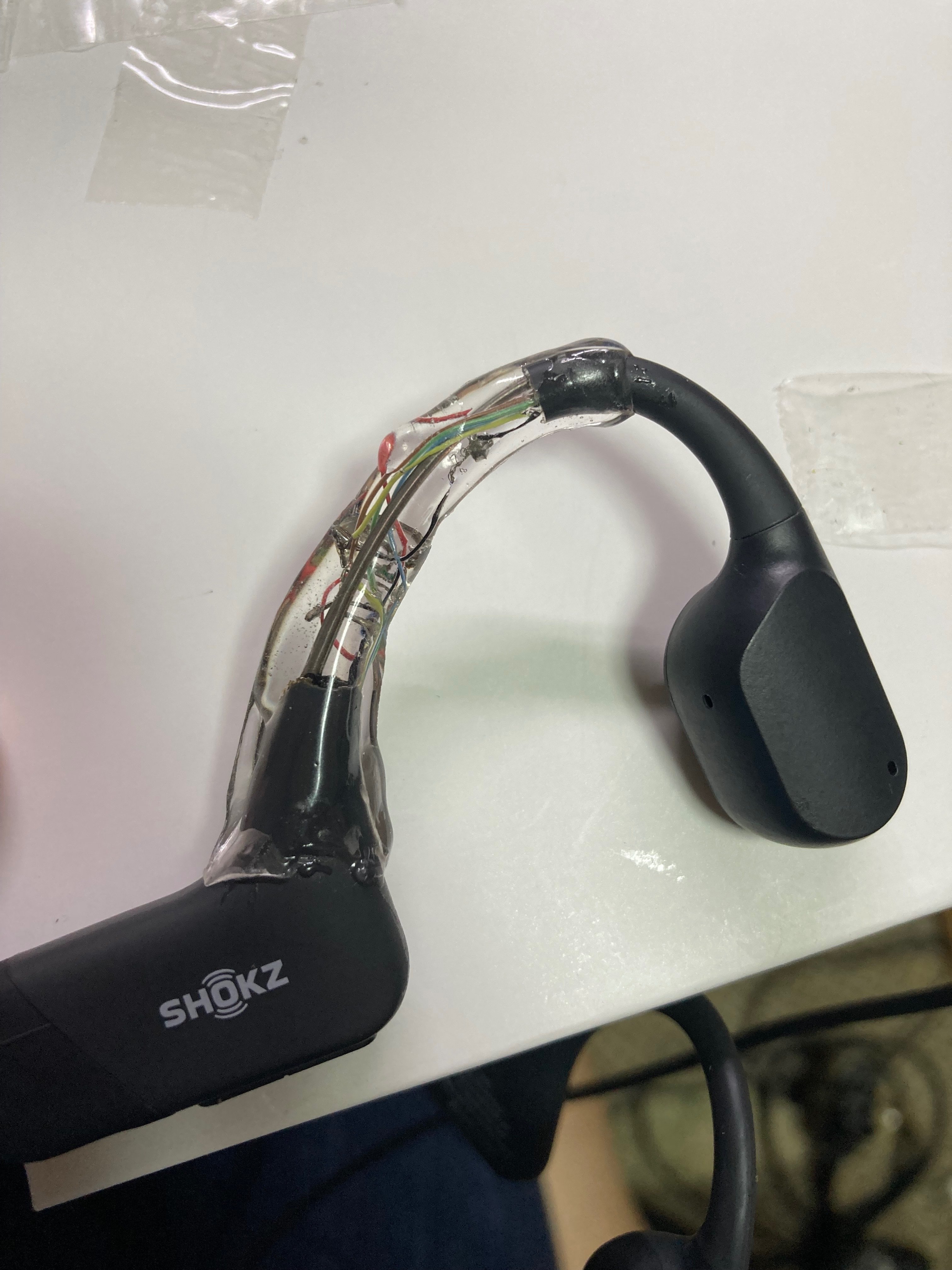 壊れた(ちぎれた)shokz openrunを自力で直す｜リモンコてんこ盛り