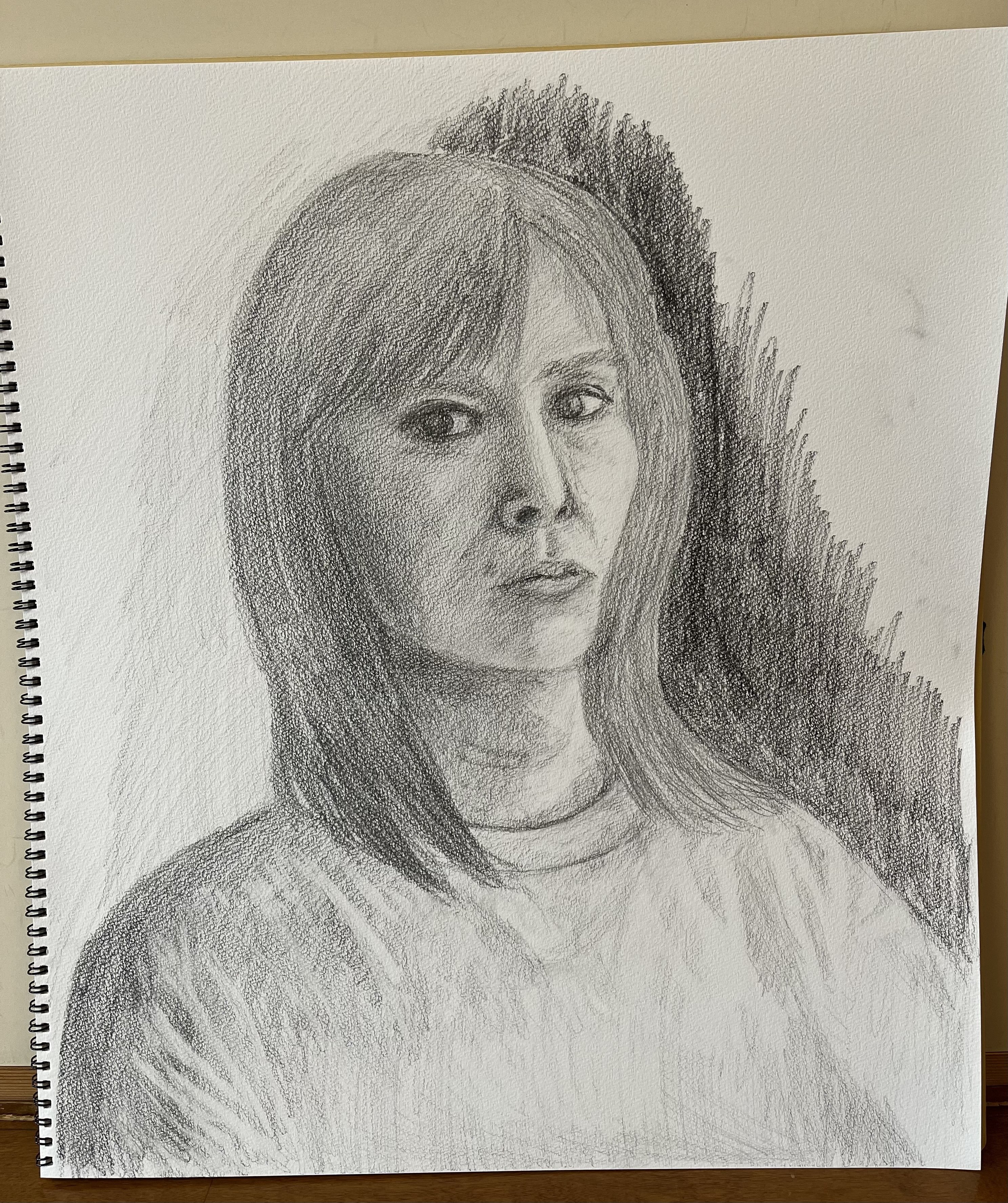 自画像課題 京都芸術大学通信課程洋画コース｜coomin