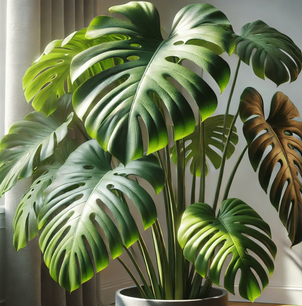 割れないモンステラ】《その原因と対策を徹底解説！》｜観葉植物  