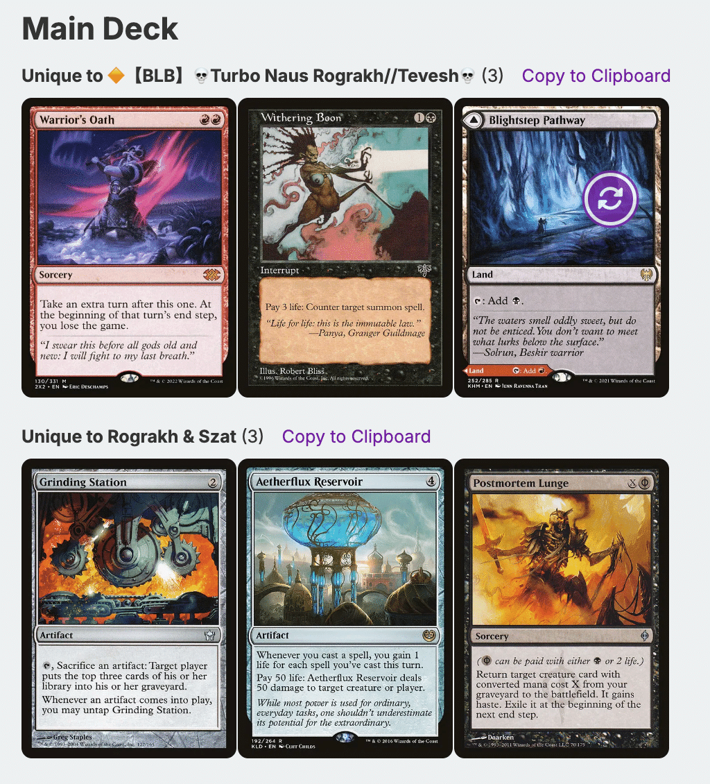 MTG 統率者デッキ EDH 織り手のティムナ & ルーデヴィックの名作