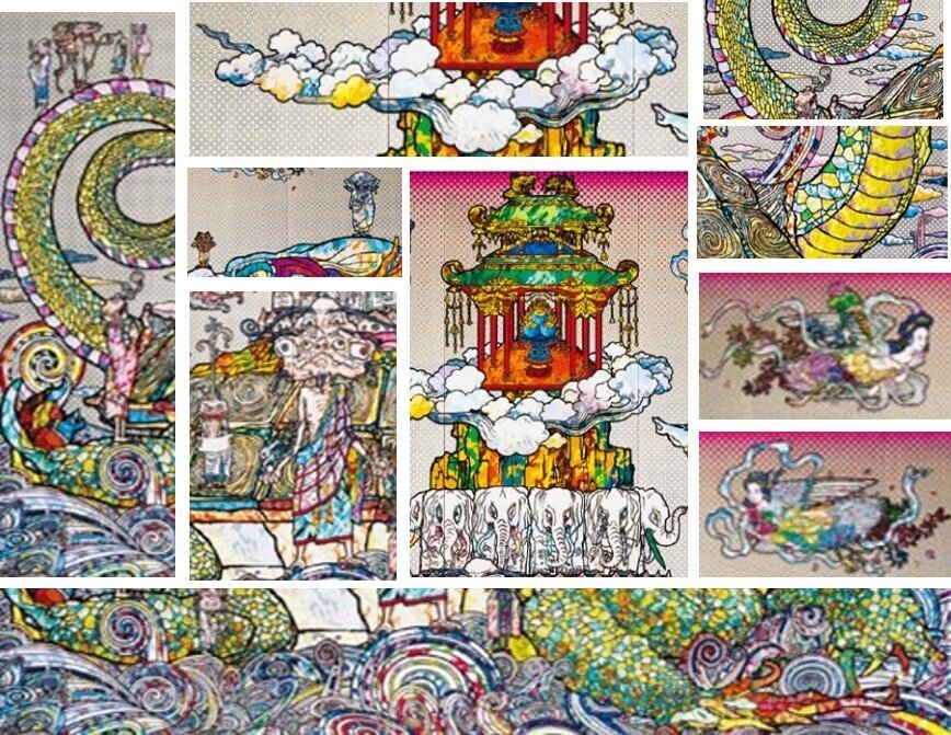 村上隆もののけ京都」展（4）：村上作品を見て日本絵画の特徴を