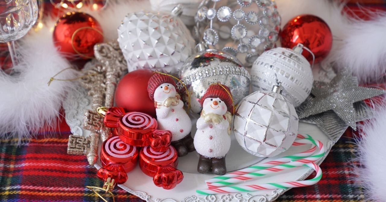 クリスマスオーナメントセット グッドオールドデイズ 27点 電飾