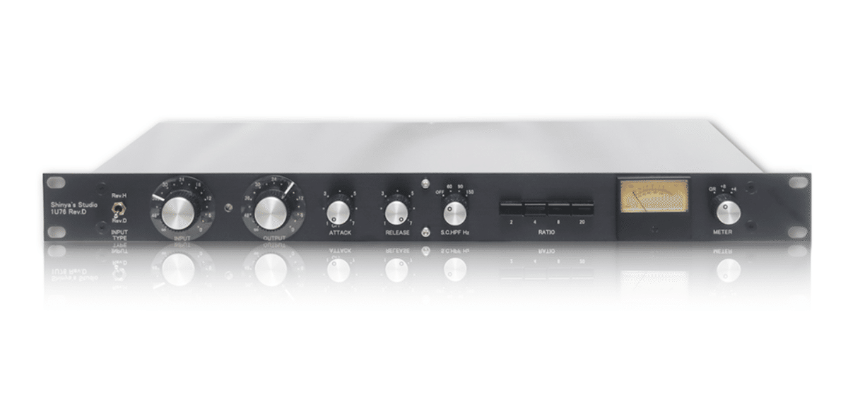 レビュー】Shinya's Studio 1U76は省スペースで実機コンプの良さ レビュー】Shinya's Studio 1U76は省スペースで実機コンプの良さ