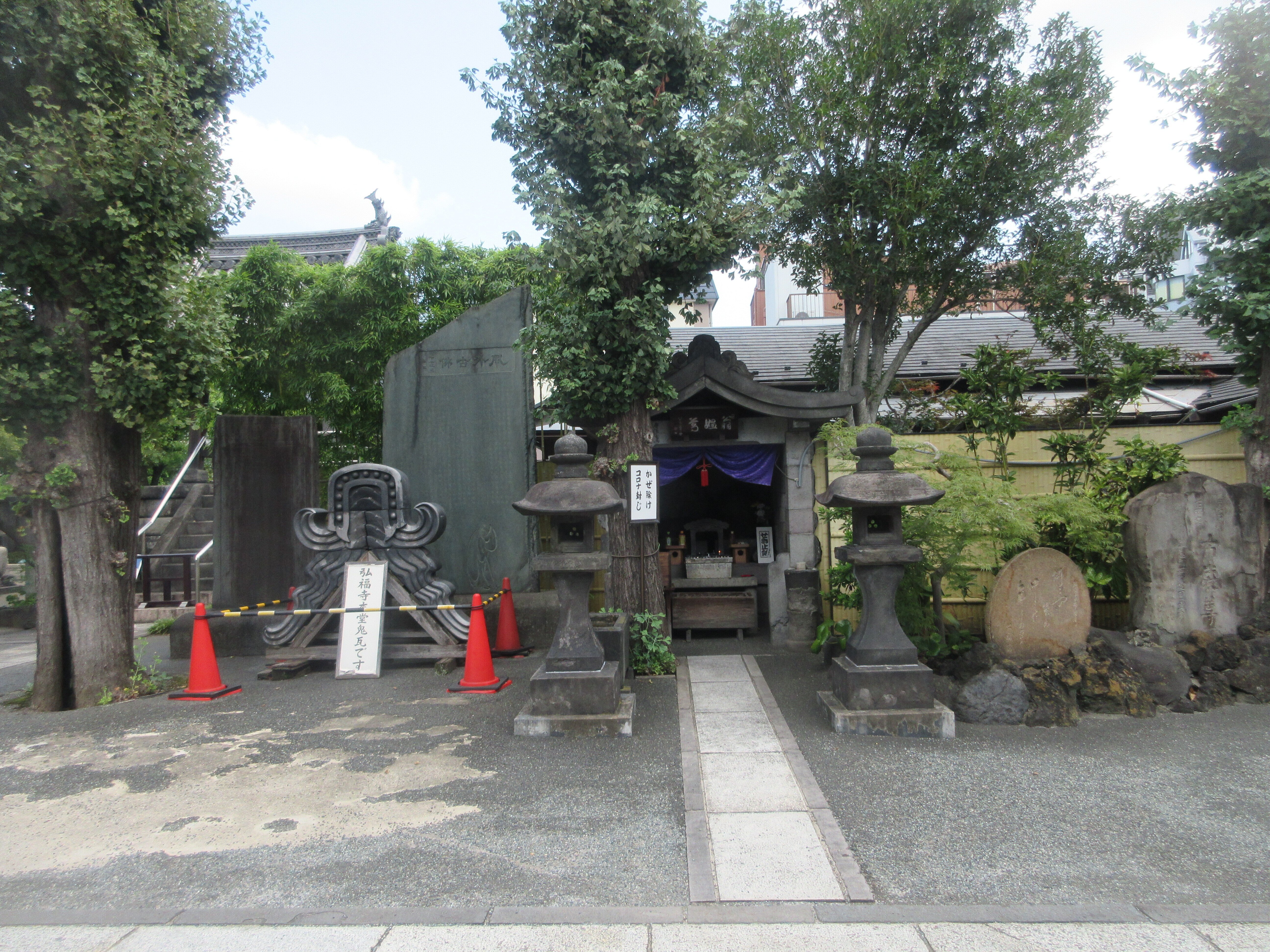 カッコイイ本堂 墨田区向島 黄檗宗牛頭山弘福寺 私の百寺巡礼275