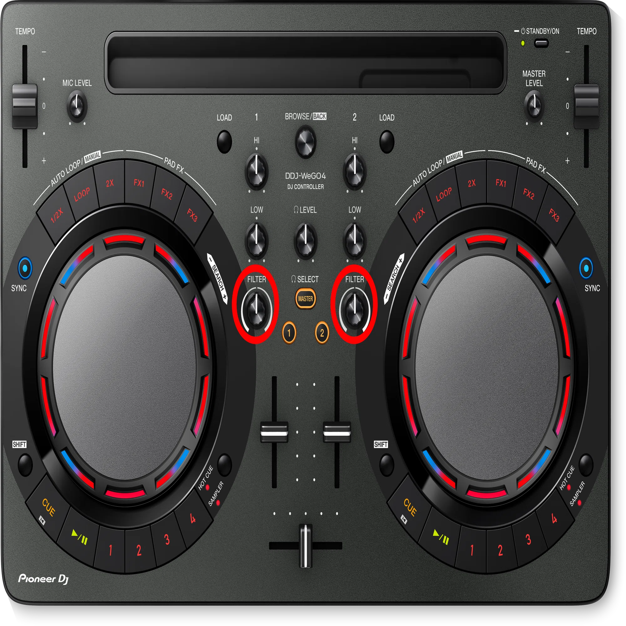 DDJ-WeGO4を使いやすくする設定例(3Band EQとGAINの設定)｜RYU