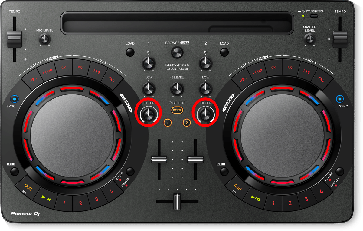 DJ機材 Pioneer ddj-wego4 Amazon | Pioneer DJ DJコントローラー DDJ-WEGO4-K | DJ