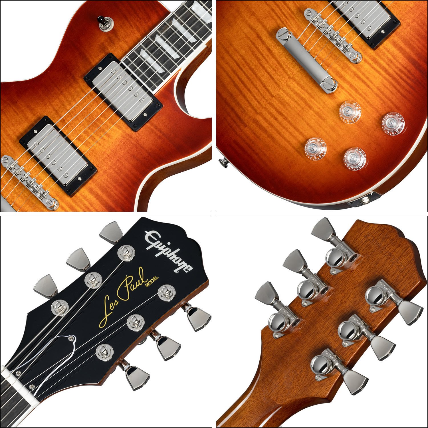 エピフォンによる進化系レスポール「Les Paul Modern Figured エピフォンによる進化系レスポール「Les Paul Modern Figured