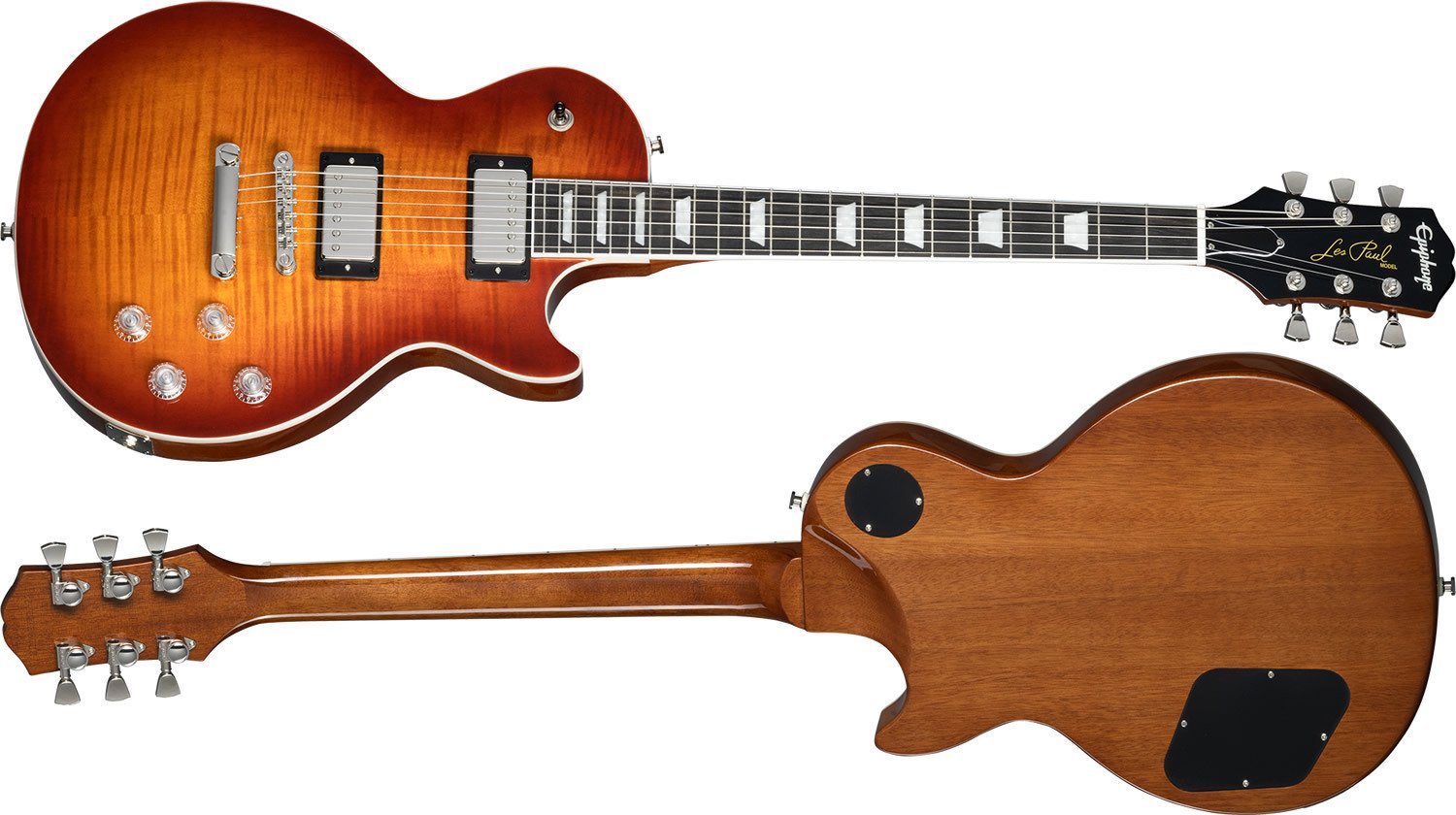 エピフォンによる進化系レスポール「Les Paul Modern Figured エピフォンによる進化系レスポール「Les Paul Modern Figured