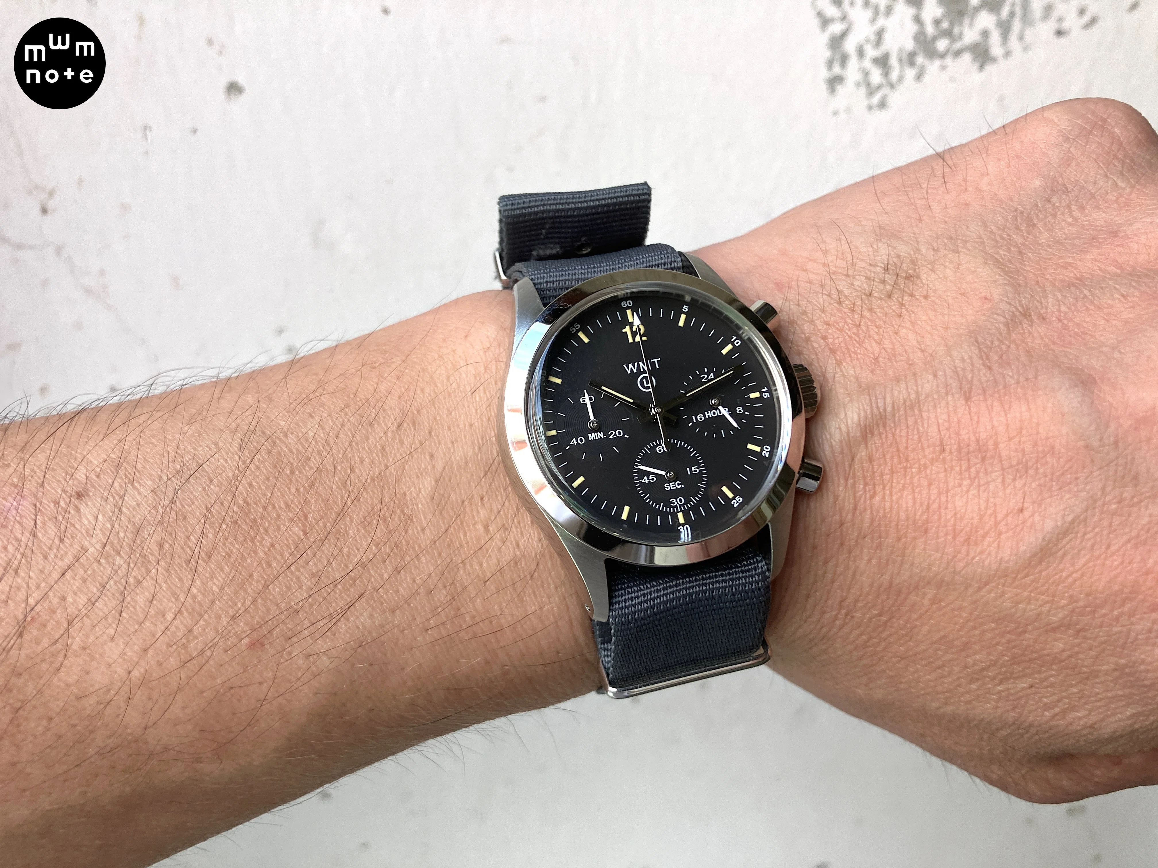 80s RAF(イギリス空軍）クォーツパイロットクロノグラフを、60s