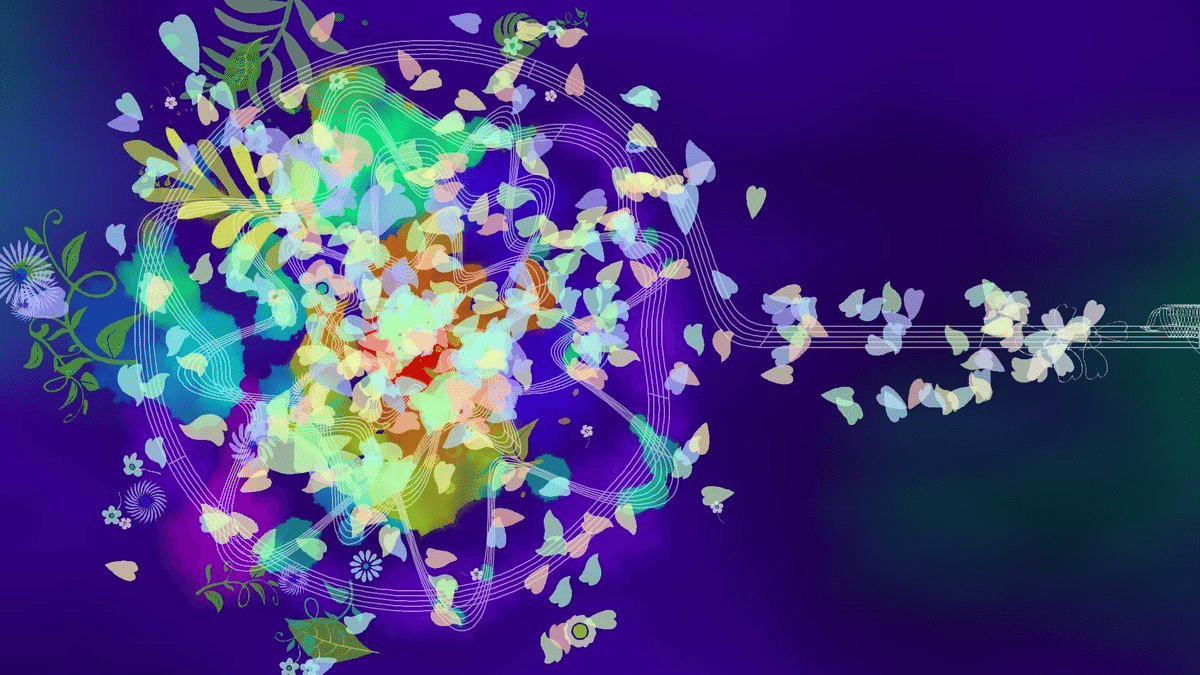 演奏を可視化し、弾き終わると1枚のアートを完成させる「Music