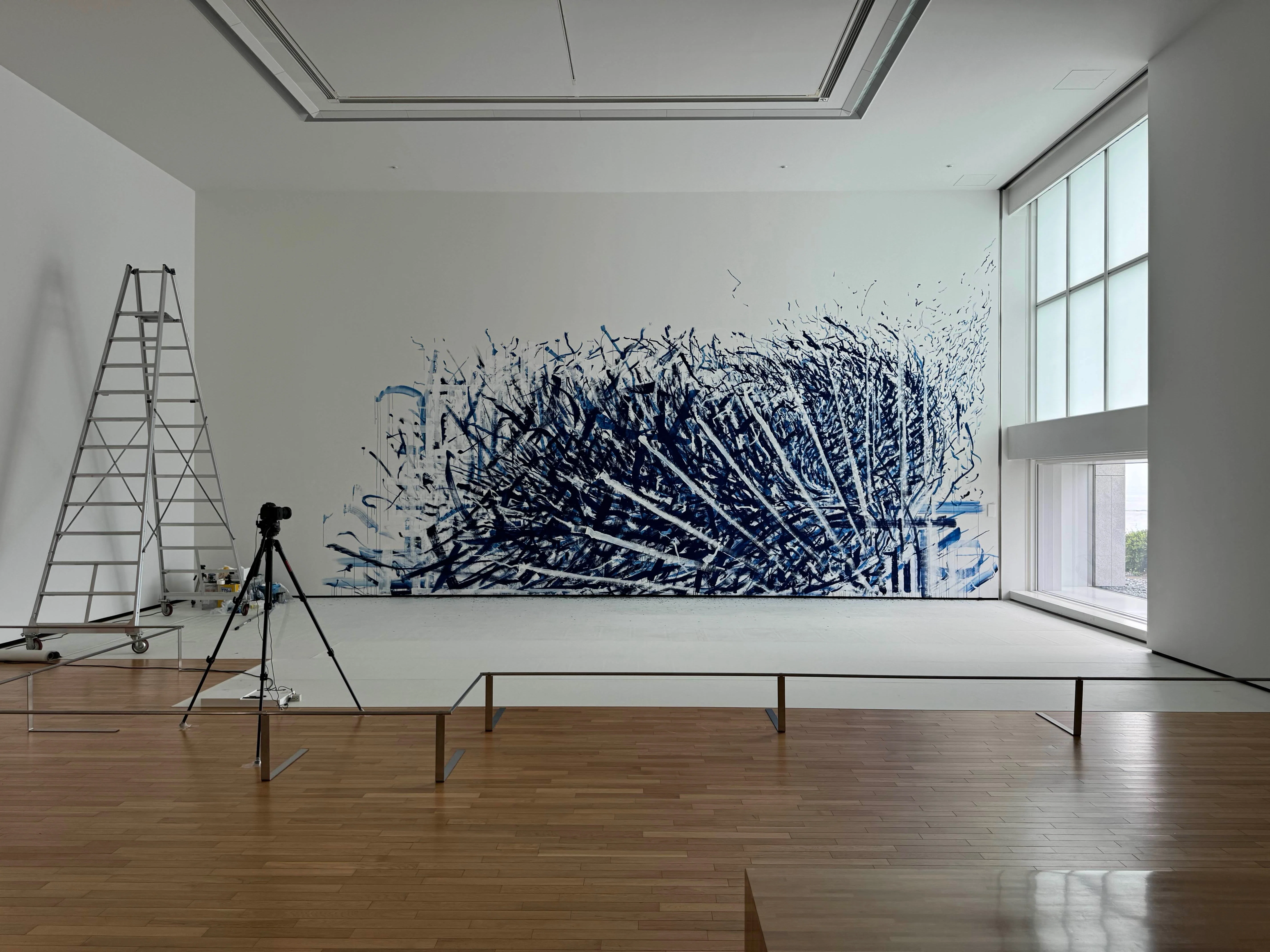 美術展2024#56】石田尚志 絵と窓の間＠神奈川県立近代美術館 葉山館｜mata