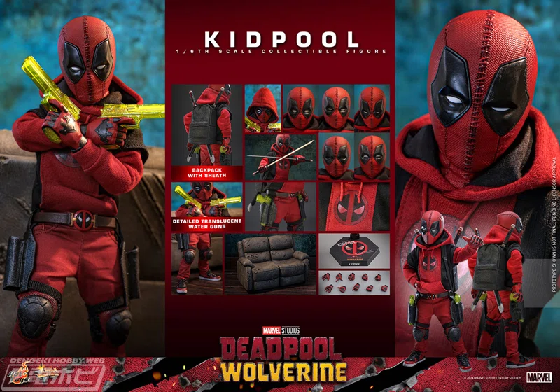 映画『デッドプール＆ウルヴァリン』のキッドプールが、1/6スケールの