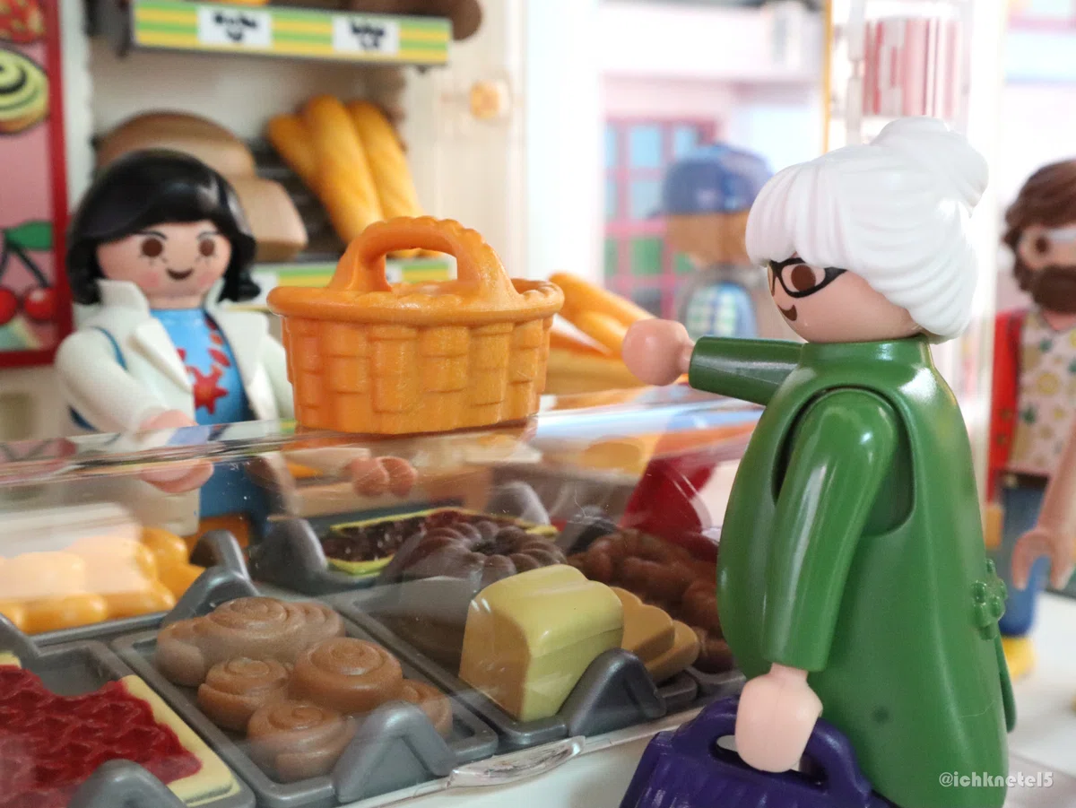 まちのパン屋さん?｜こねてる×playmobil