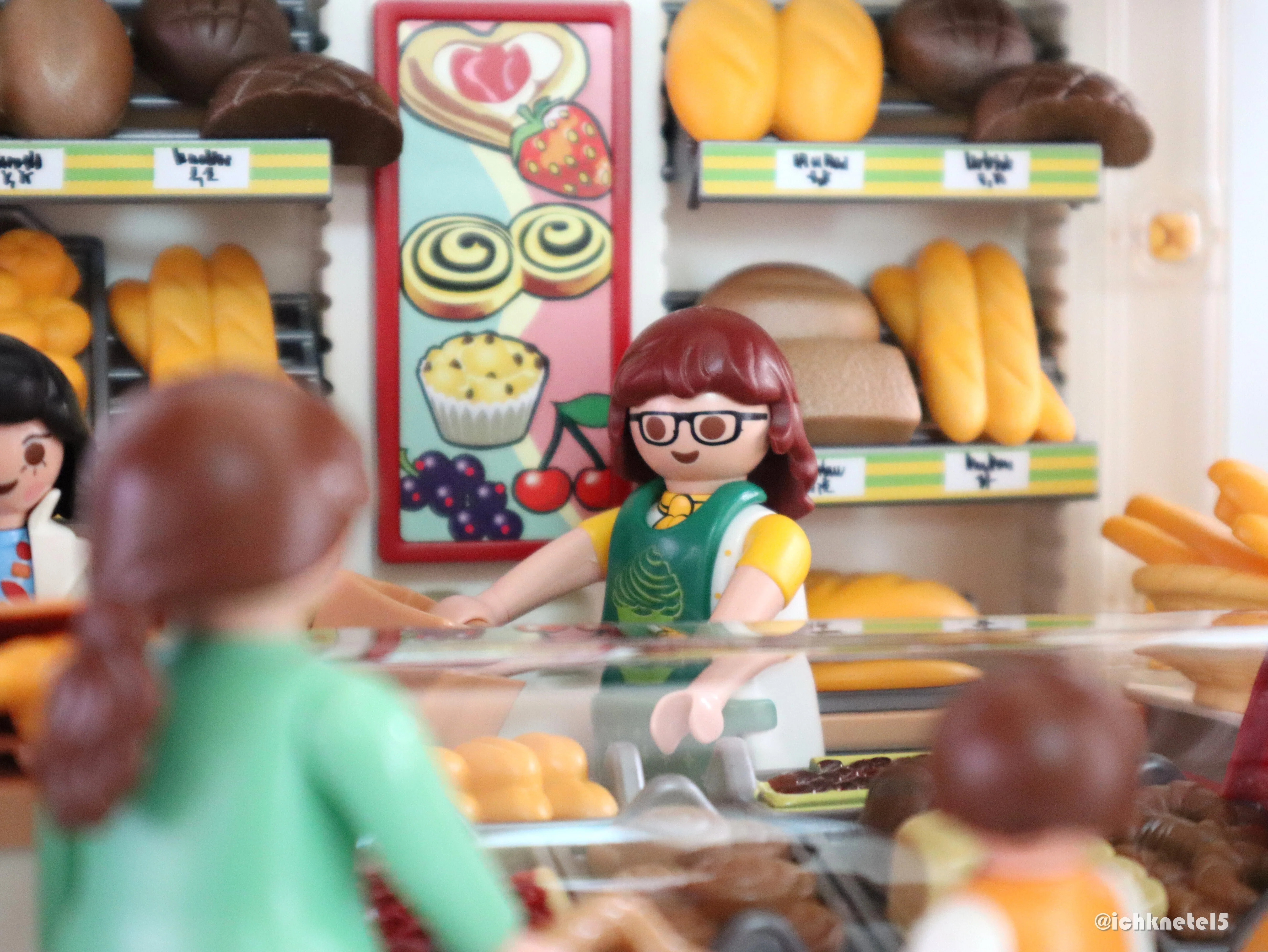 まちのパン屋さん🍞｜こねてる×playmobil