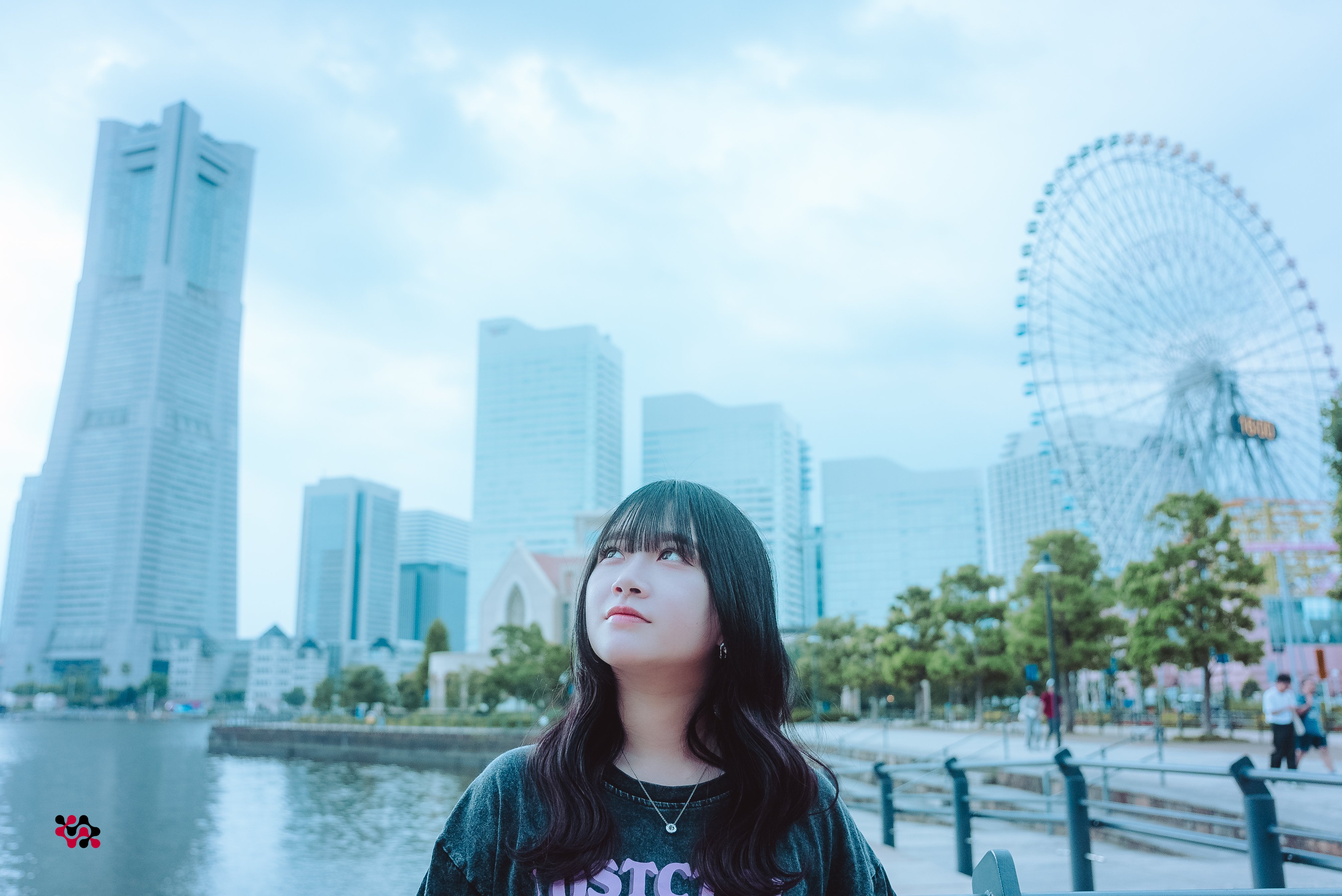 滾る感情を吐き出す（ポートレート撮影 作例の紹介）その14＠某海岸沿