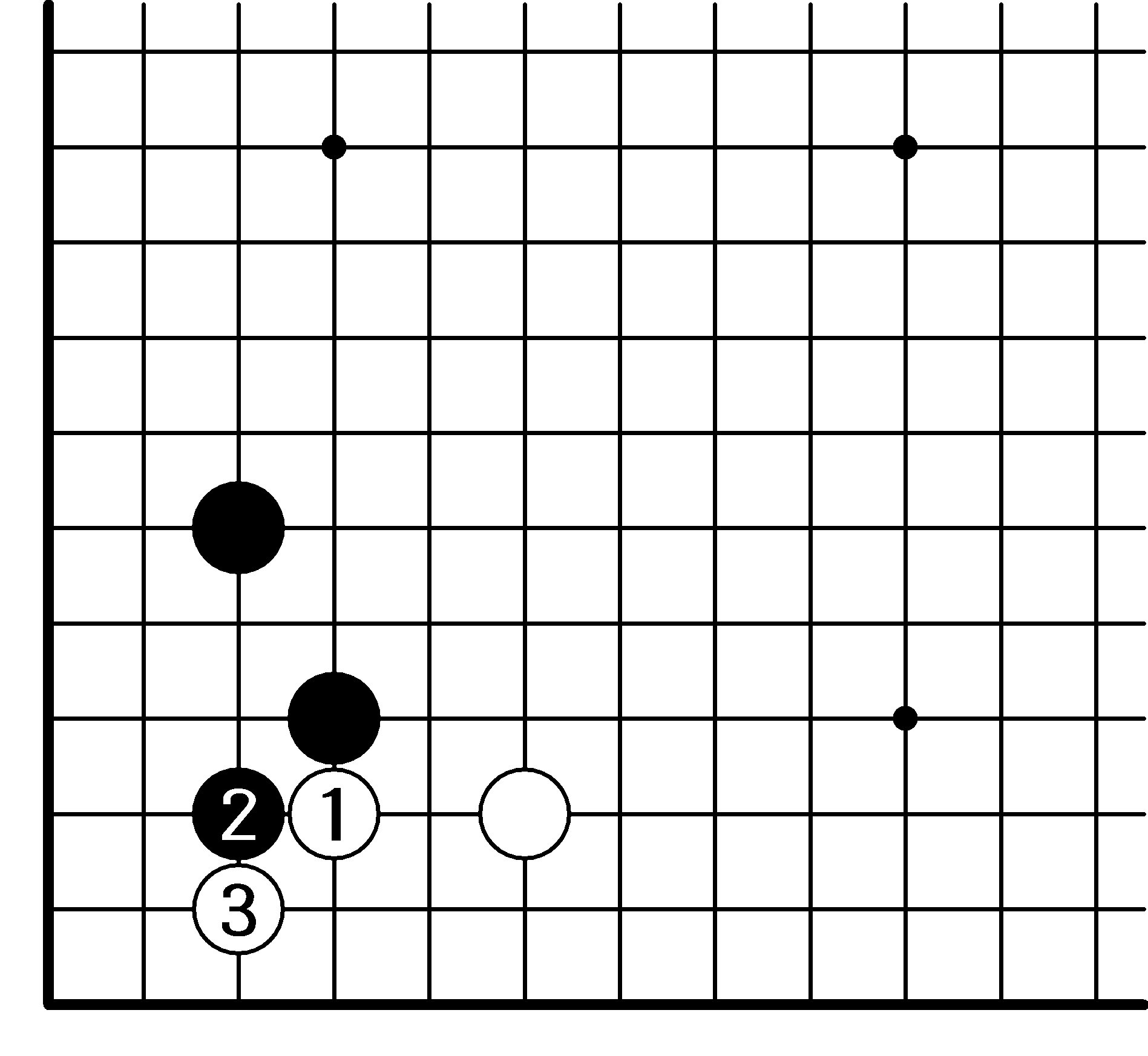 星のケイマ受けのツケ二段型【基本定石シリーズ#042】｜『棋道web