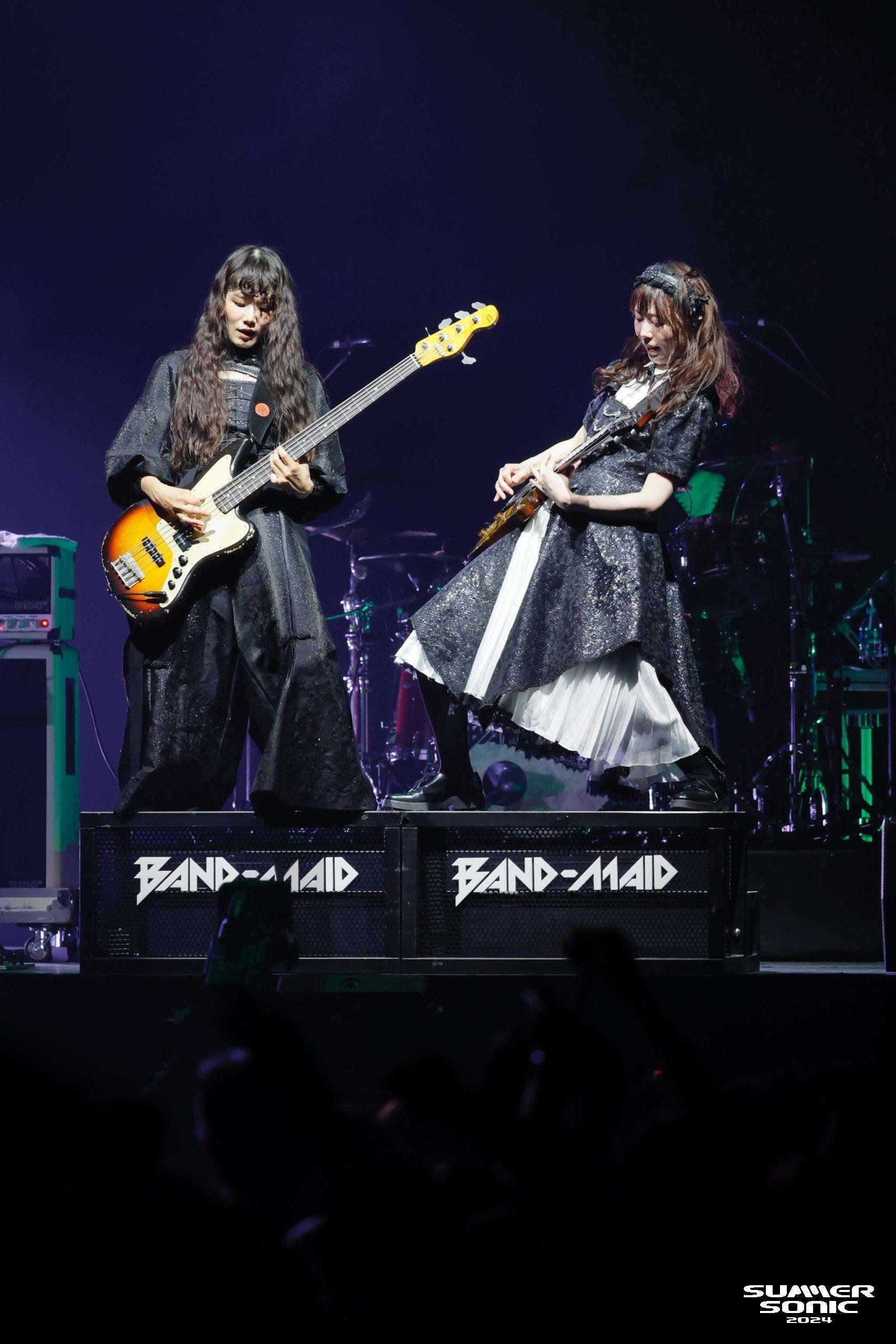 サマソニ堪能②攻めの姿勢を貫いたBAND-MAIDに大きな拍手を｜ウクモリ
