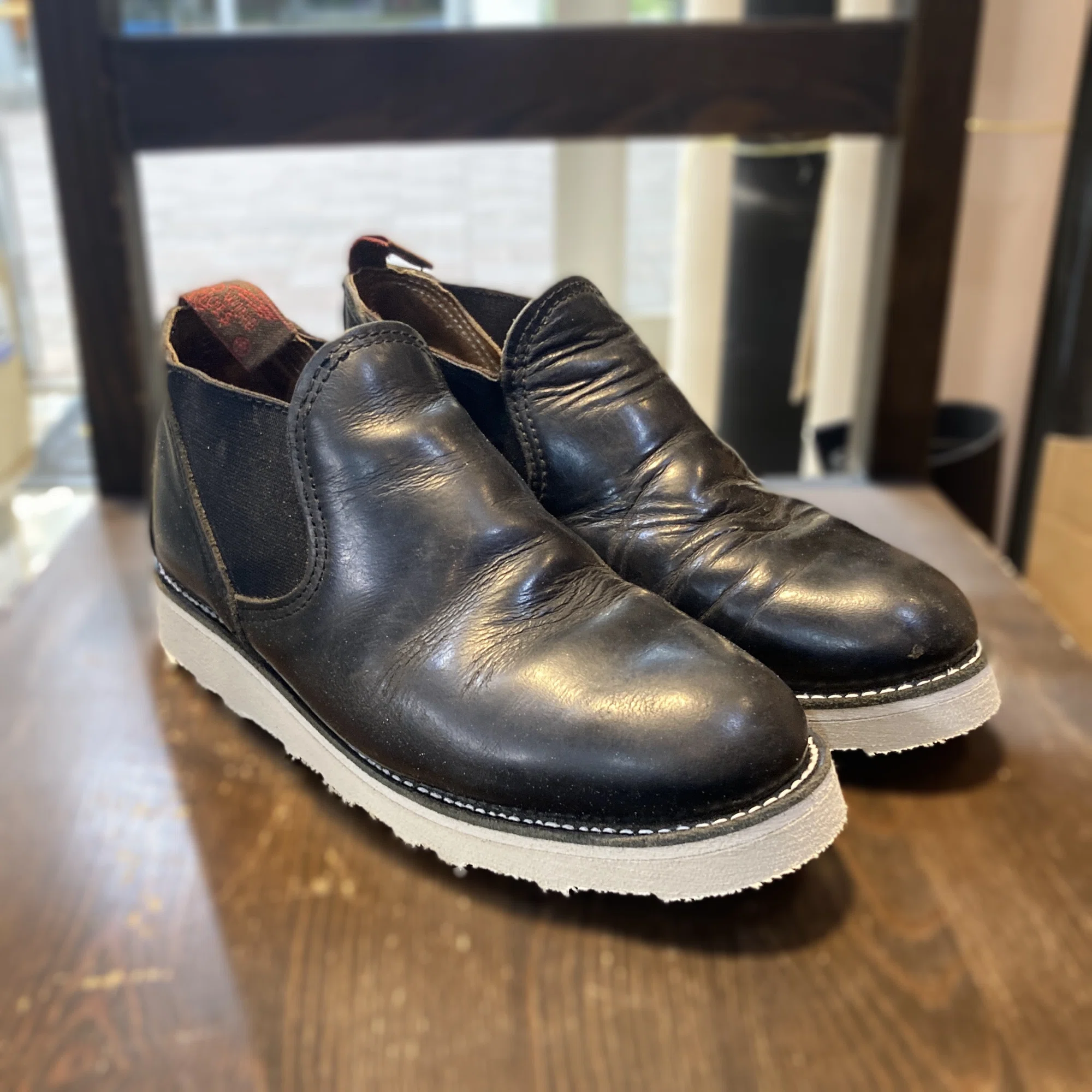 Resoled/リソール】Red Wing#8142 ROMEOのソール交換｜CREA Repair 