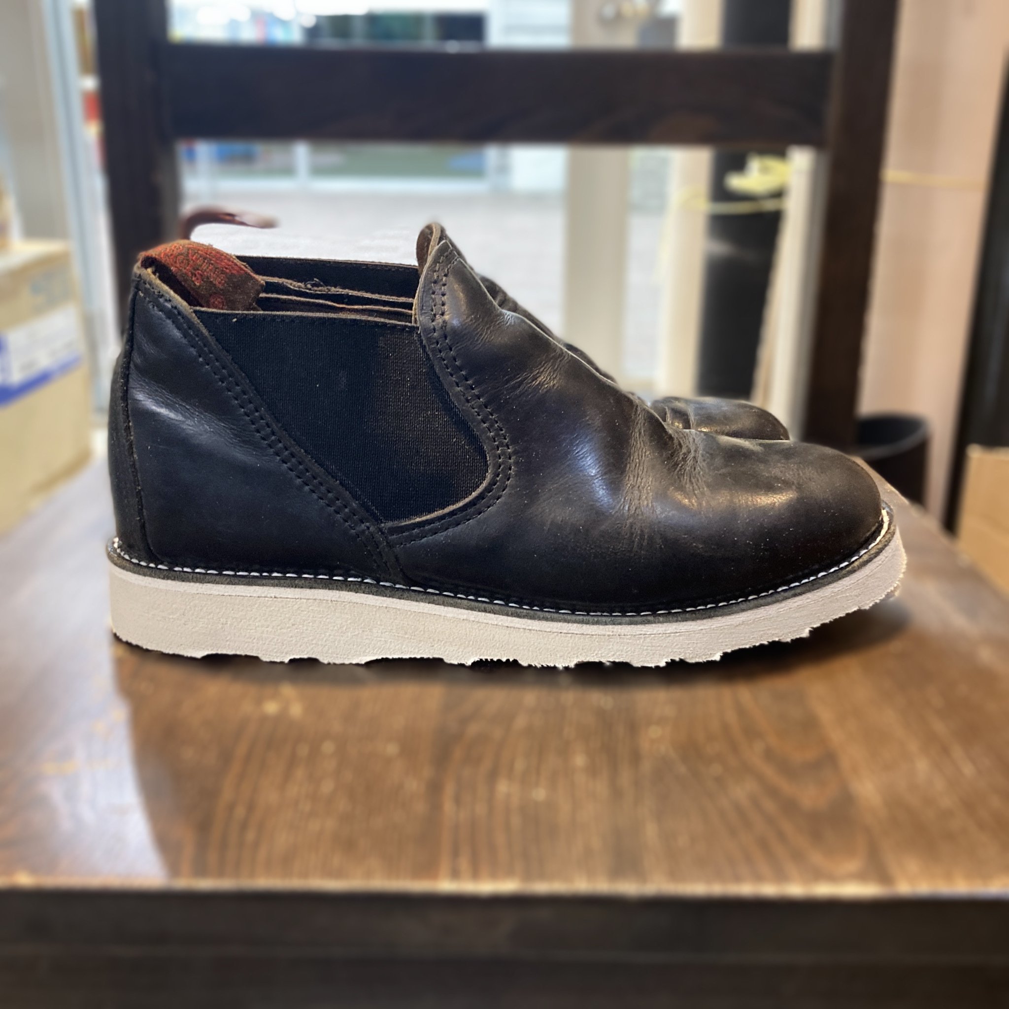 Resoled/リソール】Red Wing#8142 ROMEOのソール交換｜CREA Repair