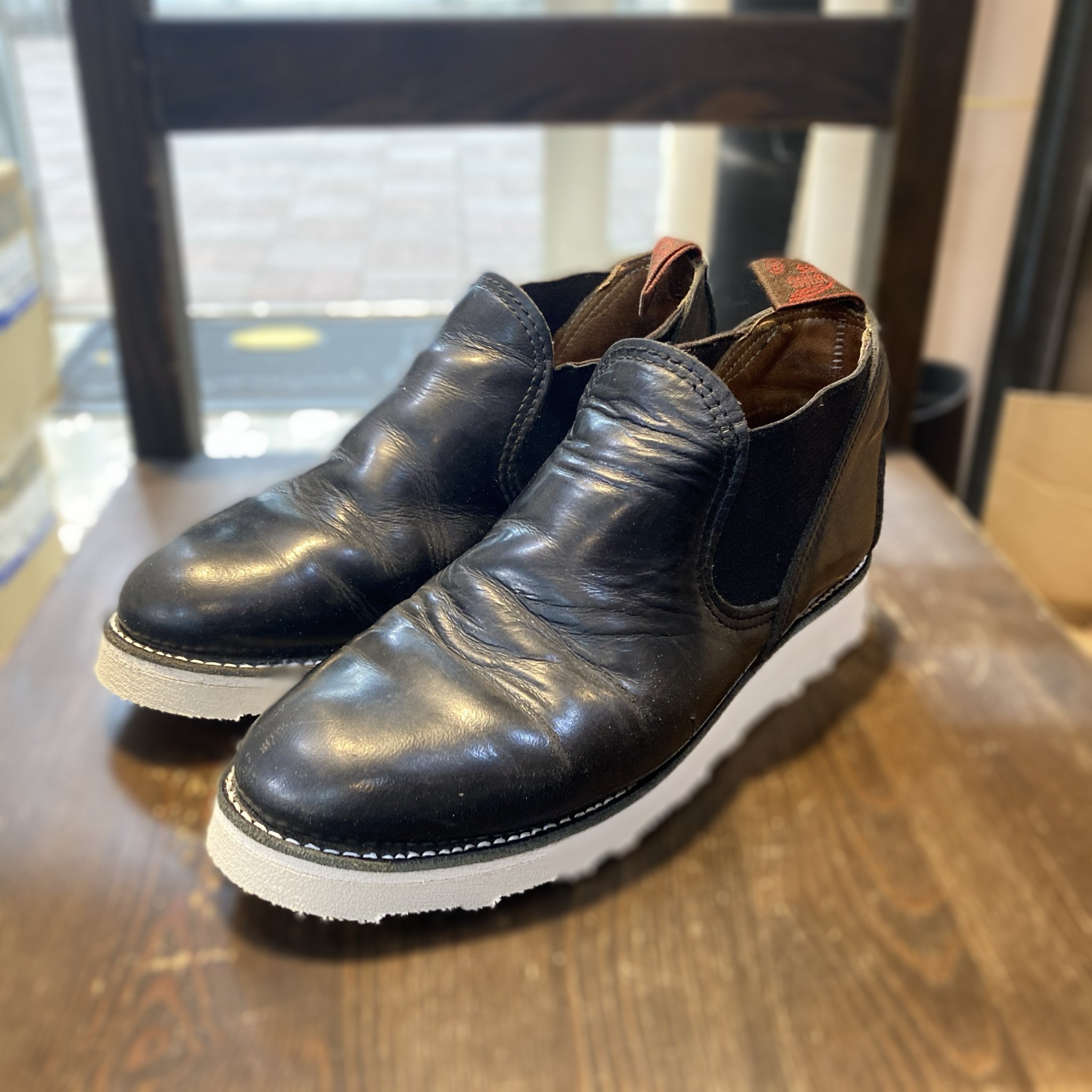 Resoled/リソール】Red Wing#8142 ROMEOのソール交換｜CREA Repair